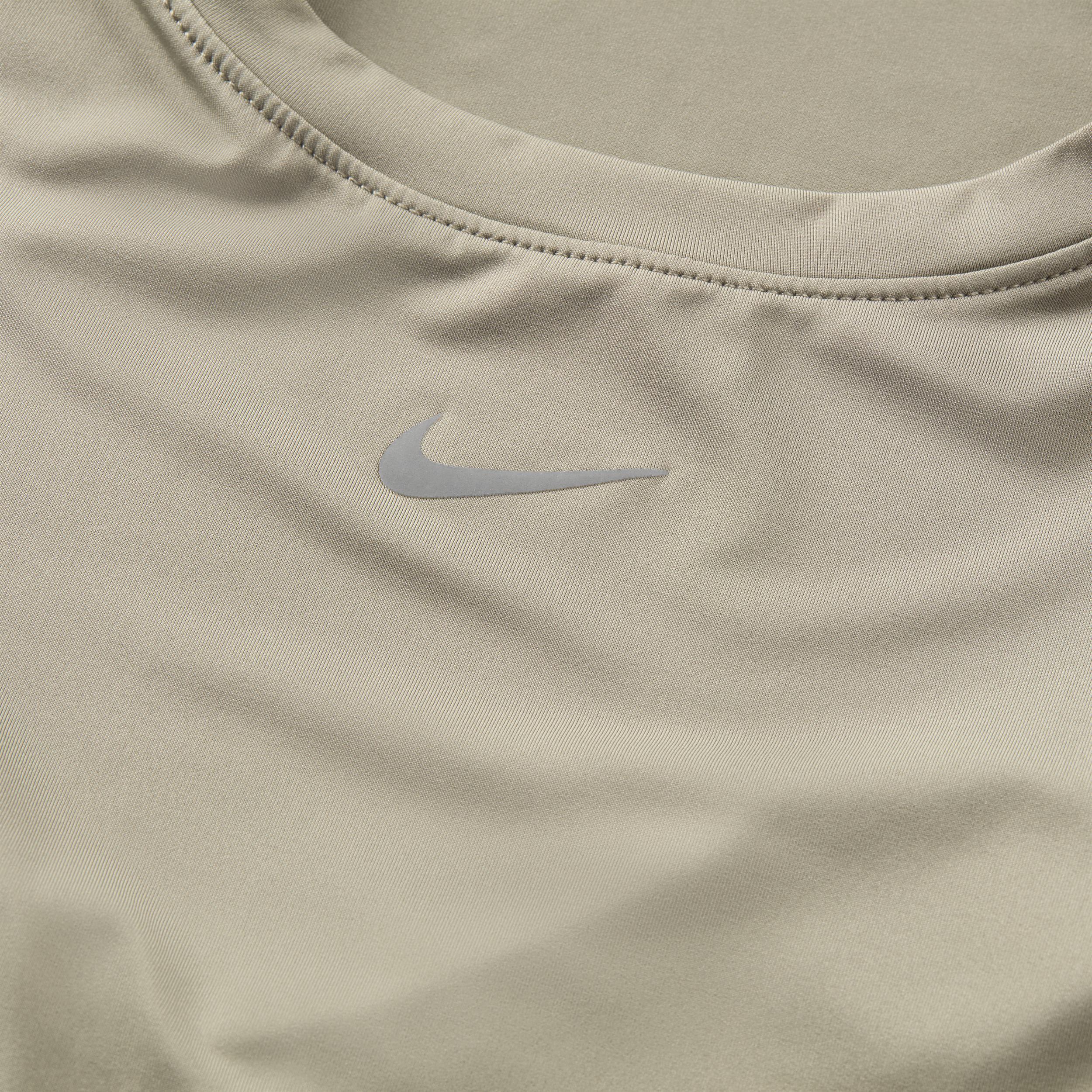 Nike Womens One Classic Dri-FIT Cropped Tank Top Product Image
