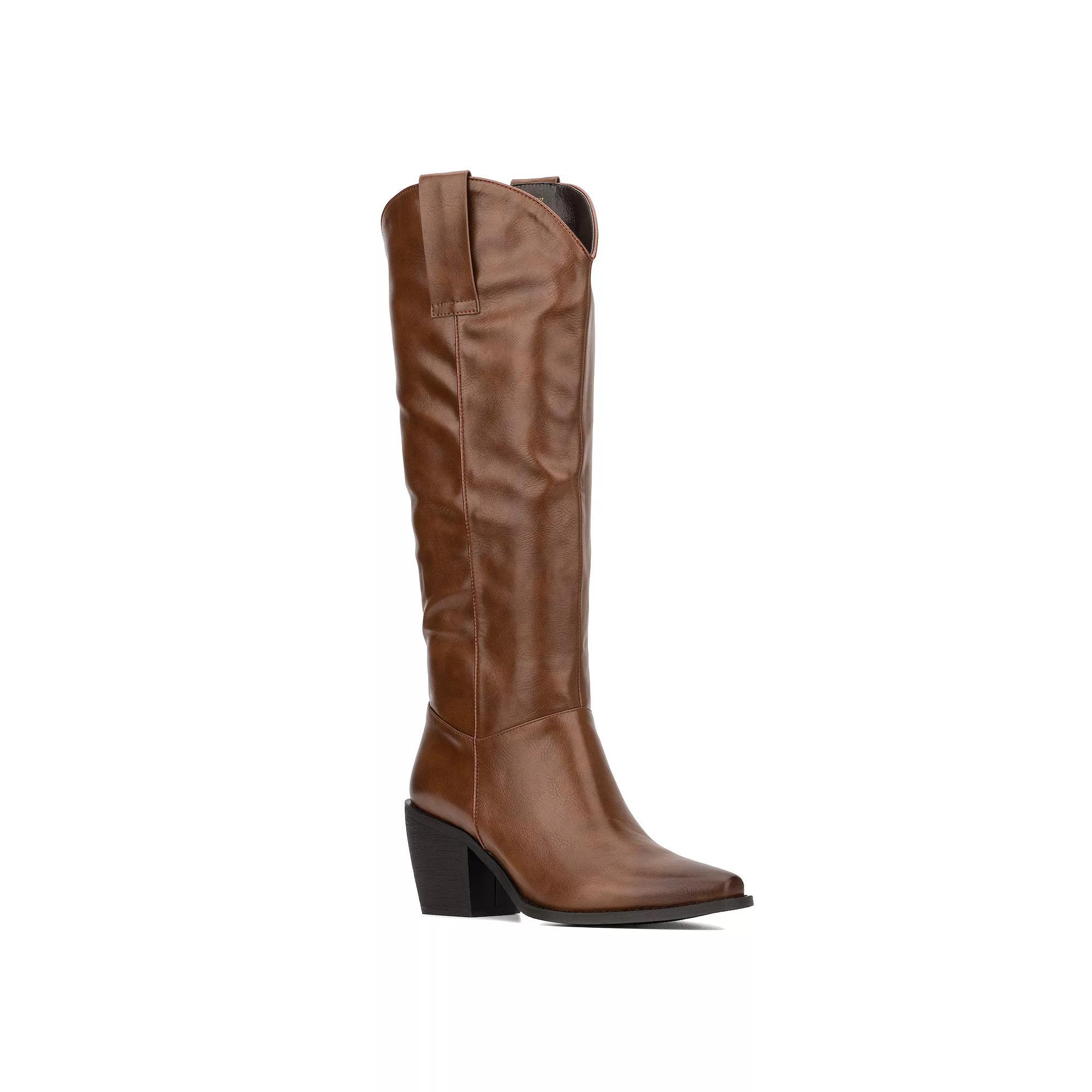 Torgeis Arizona Women's Knee-High Boots, Size: 9, Brown Product Image