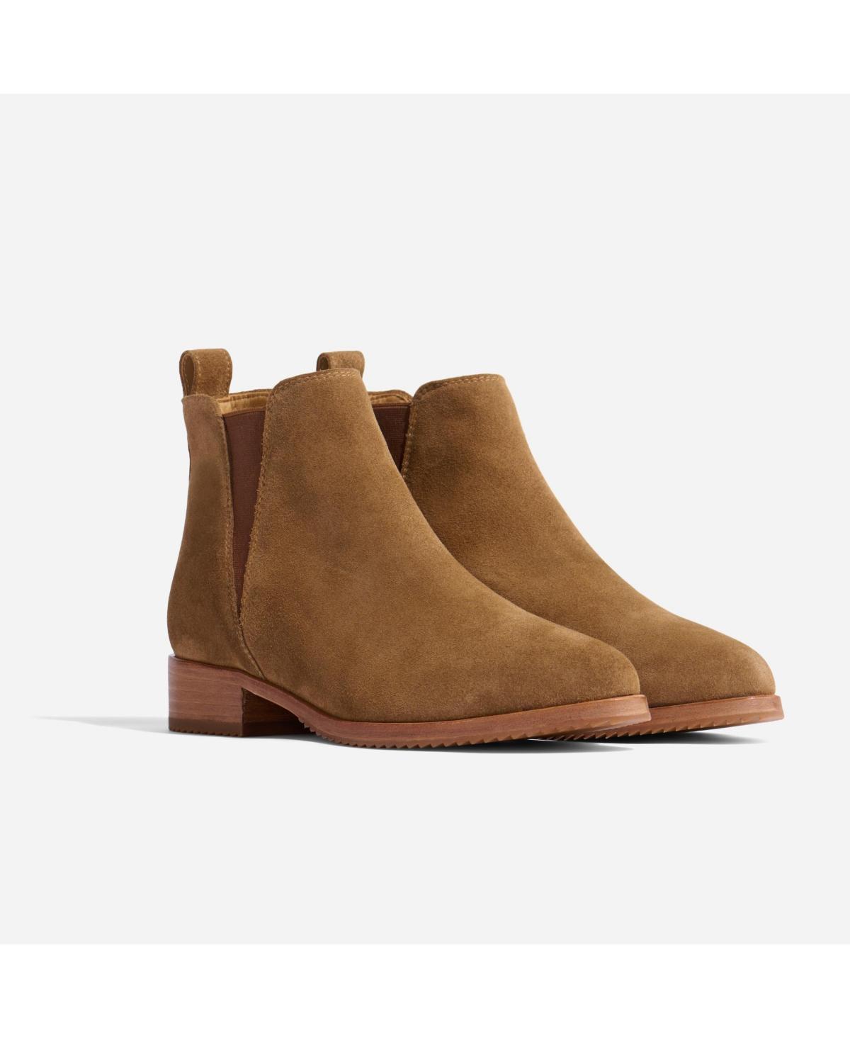 Nisolo Eva Everyday Chelsea Boot (Almond) Women's Boots Product Image