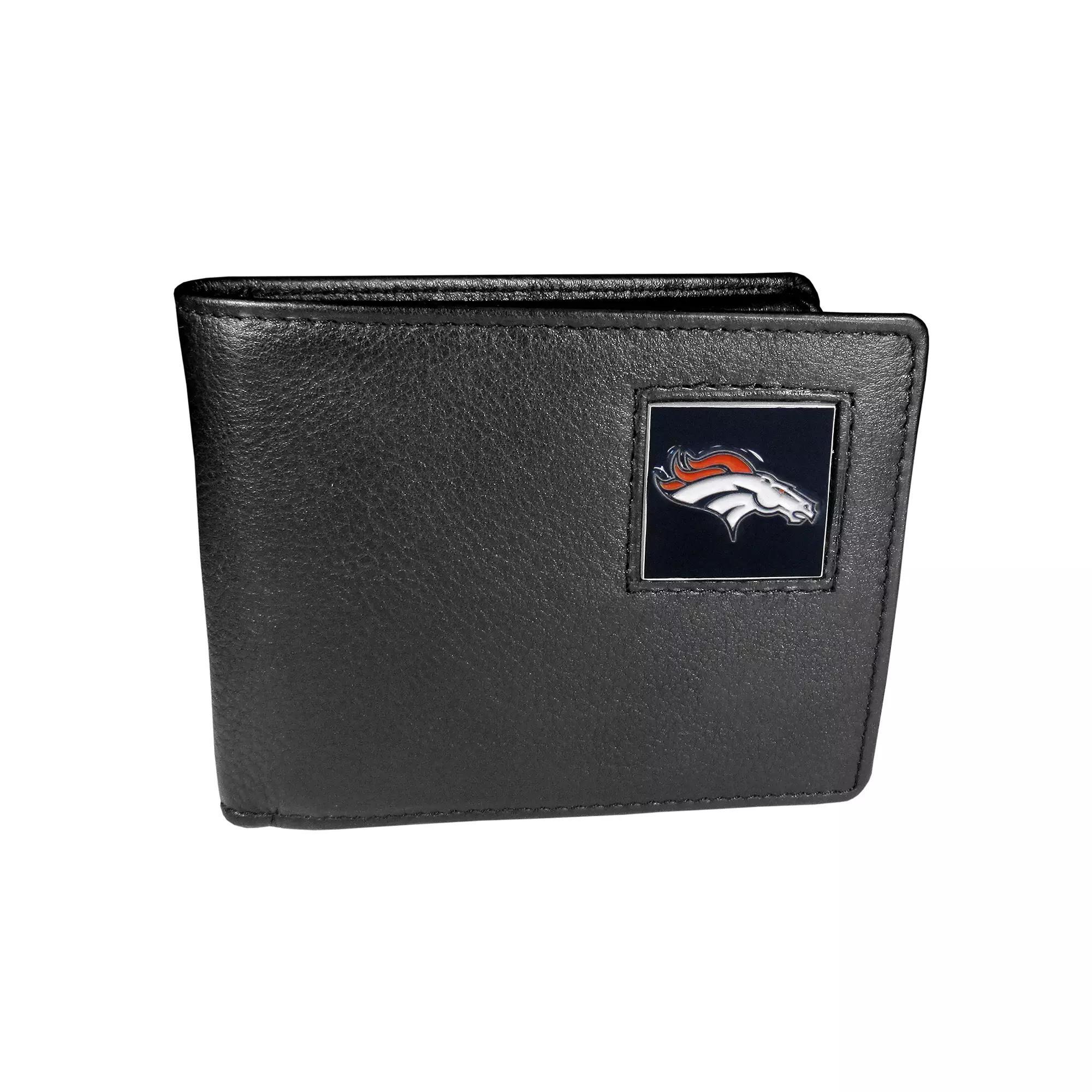 Men's Denver Broncos Bifold Wallet, Black Product Image
