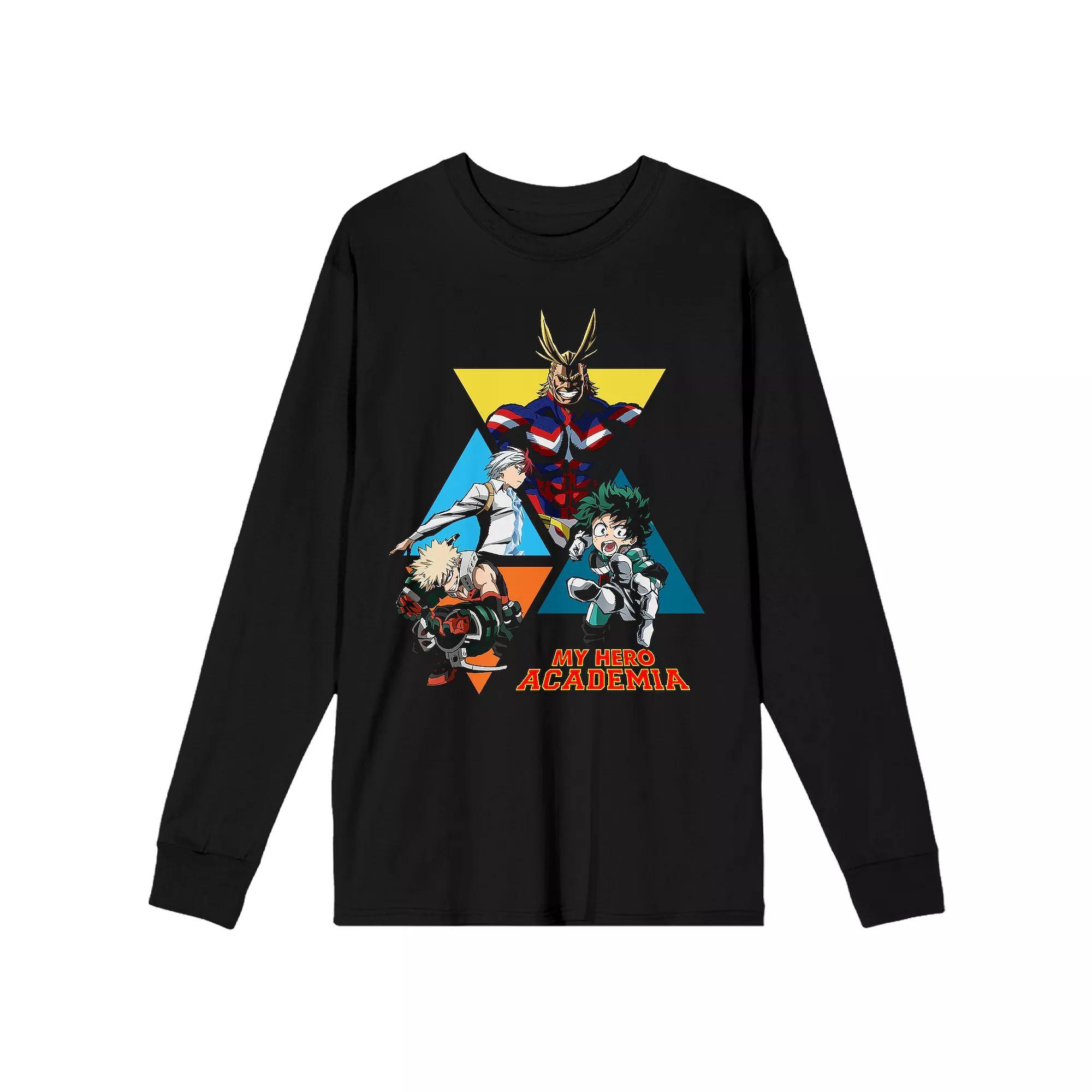 Men's My Hero Academia Anime Tee, Size: Small, Black Product Image