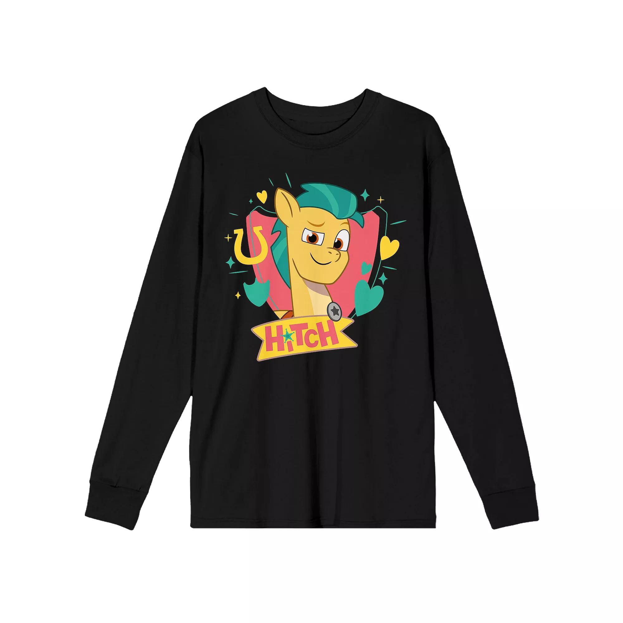 Men's My Little Pony Generation 5 Long Sleeve Graphic Tee, Size: Medium 30, Black Product Image
