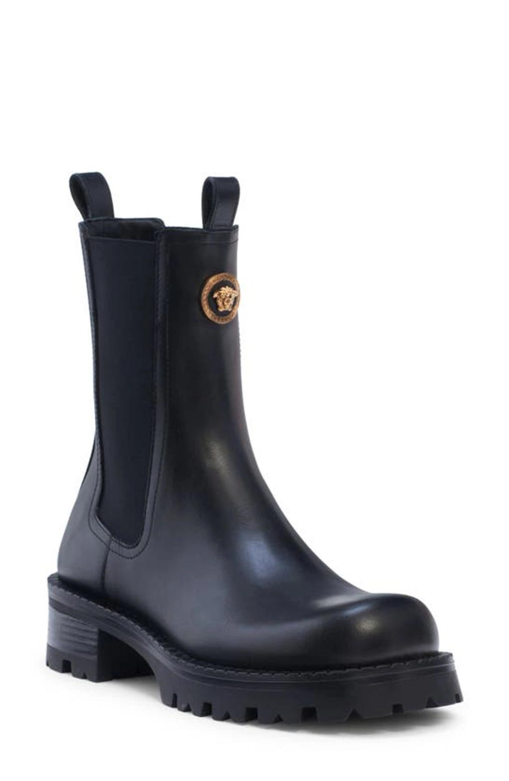 Womens Leather Chelsea Boots Product Image
