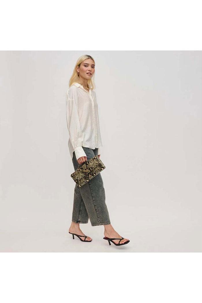 Animal Print East West Clutch Crossbody Product Image