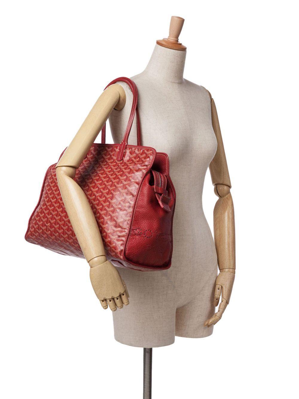 2012 Goyardine Sac Hardy Pet Carrier PM travel bag Product Image
