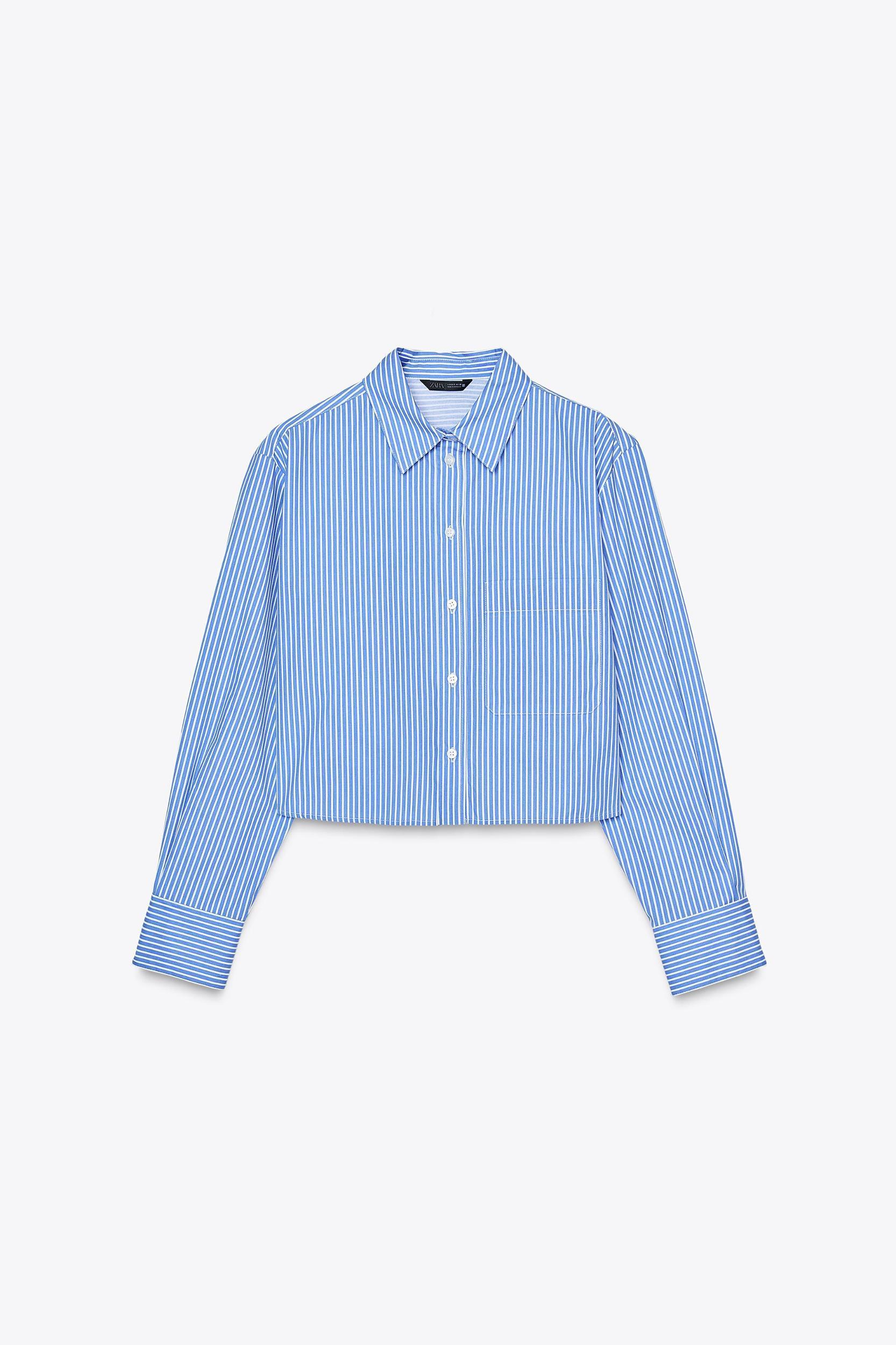 POPLIN CROPPED TOP Product Image