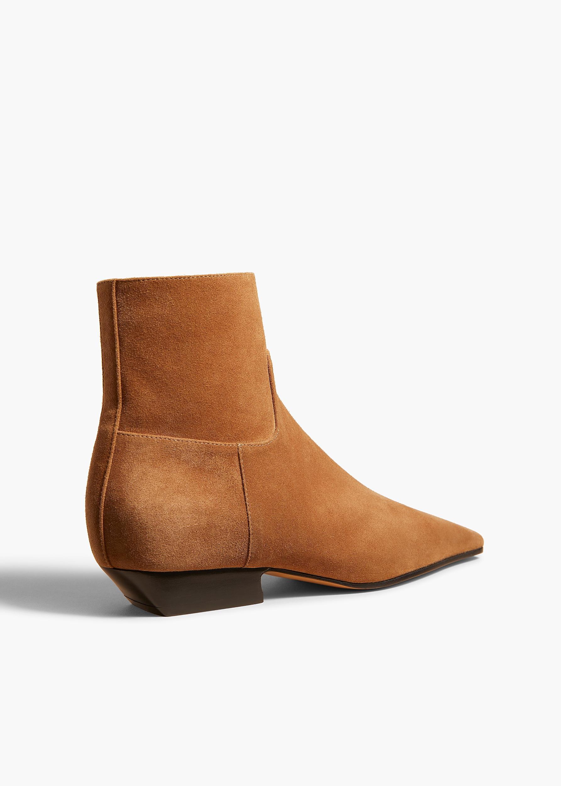 Marfa Ankle Boot in Camel Suede Product Image