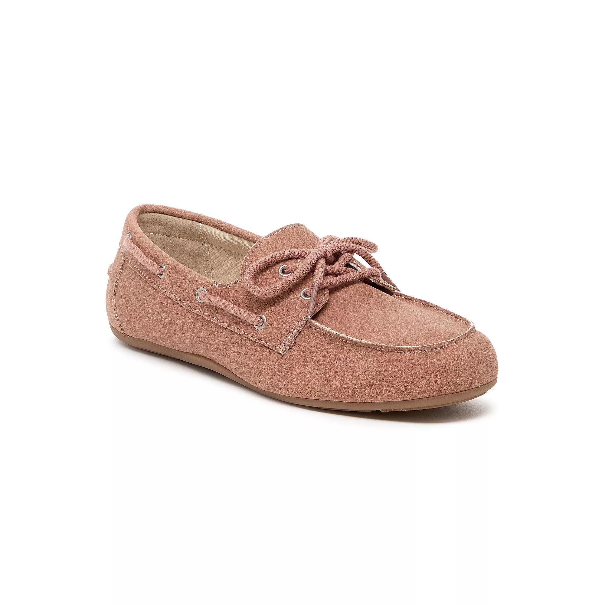 Rocket Dog Dawson Womens Boat Shoe Loafers Red Product Image