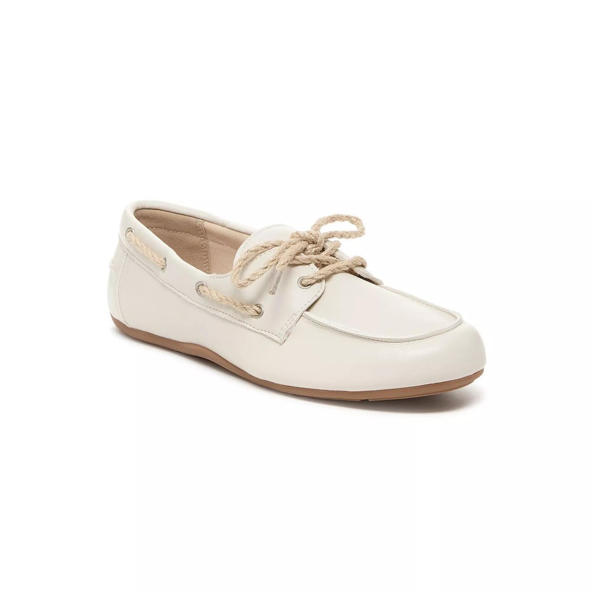Rocket Dog Dawson Women's Boat Shoe Loafers, Size: 8, Off White Product Image