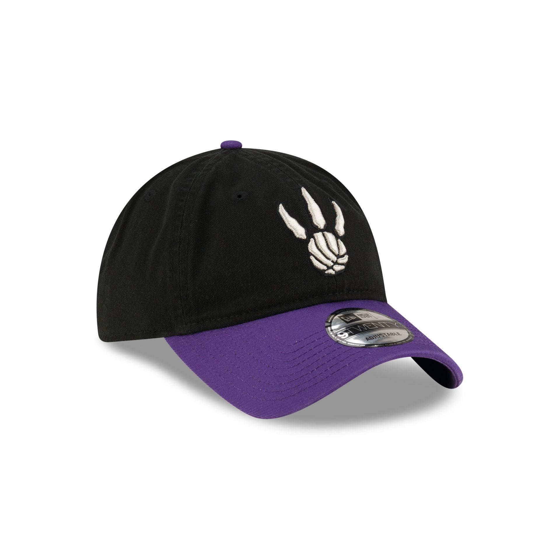 Toronto Raptors Classic Edition Black 9TWENTY Adjustable Hat Male Product Image