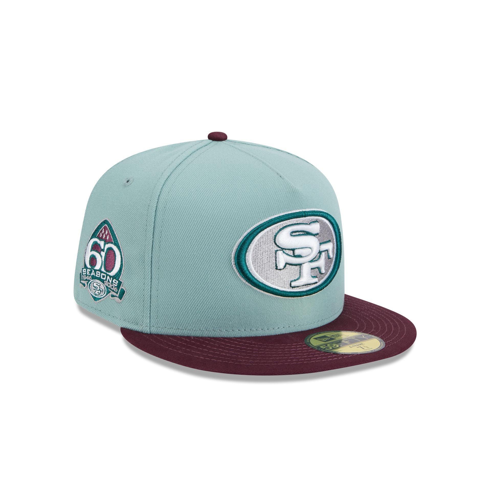 San Francisco 49ers Beach Kiss Blue 59FIFTY A-Frame Fitted Hat Male Product Image