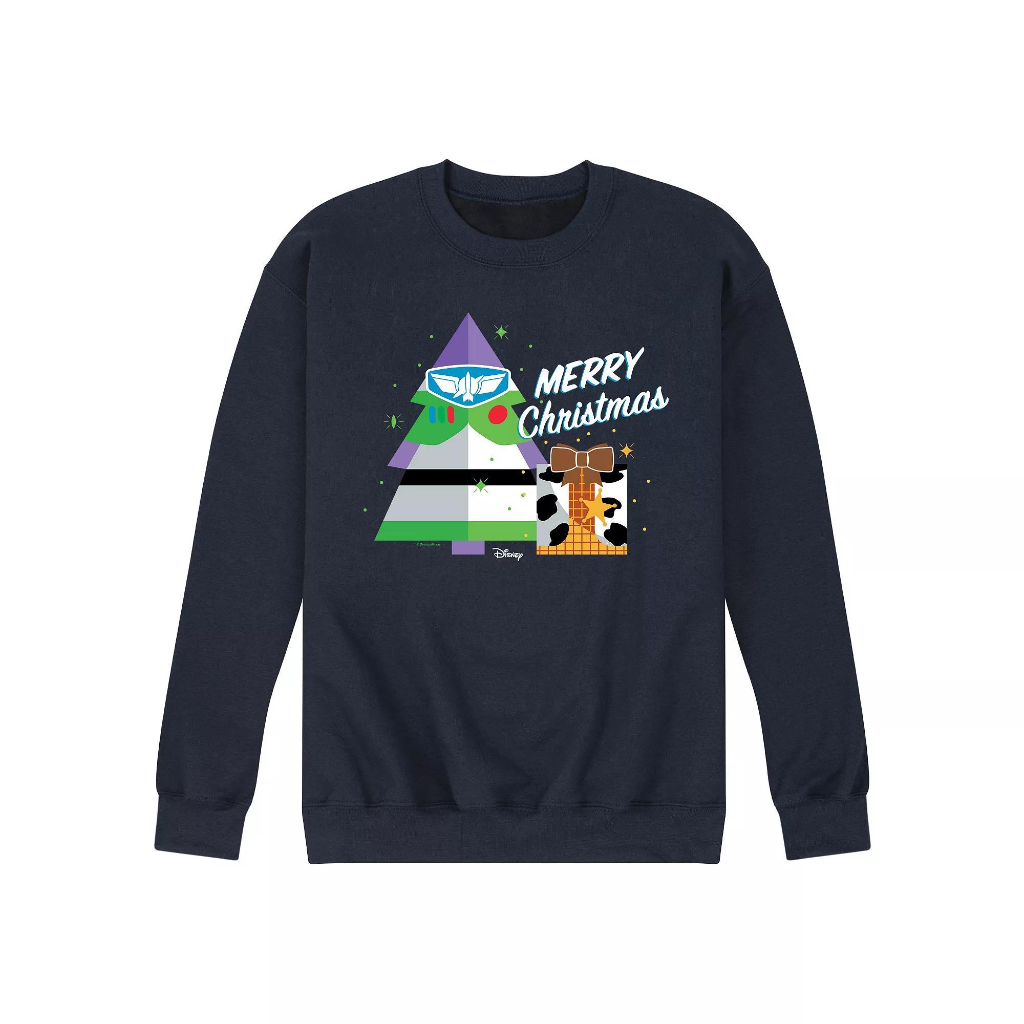 Disney / Pixars Toy Story Mens Merry Christmas Fleece Sweatshirt Product Image