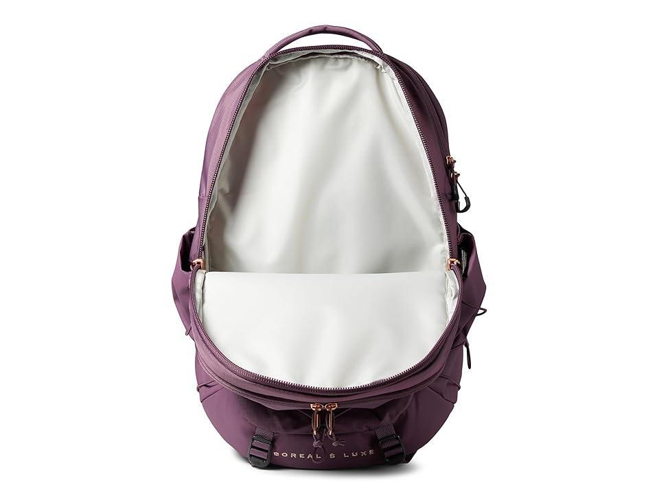The North Face Women's Borealis Luxe (Midnight Mauve/Burnt Coral Metallic) Bags Product Image