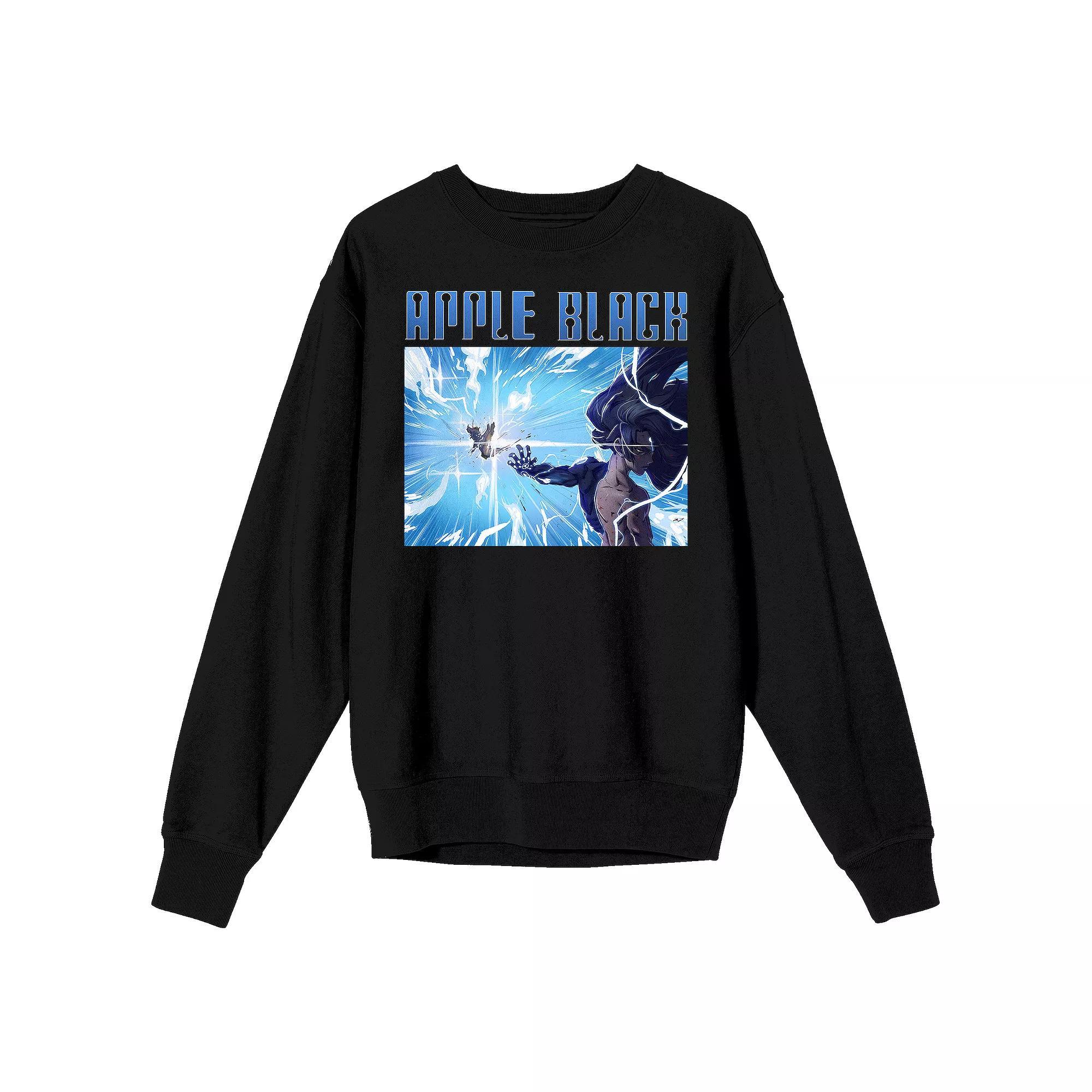 Men's Apple Black Sanos Holy Sweatshirt, Size: Large Product Image