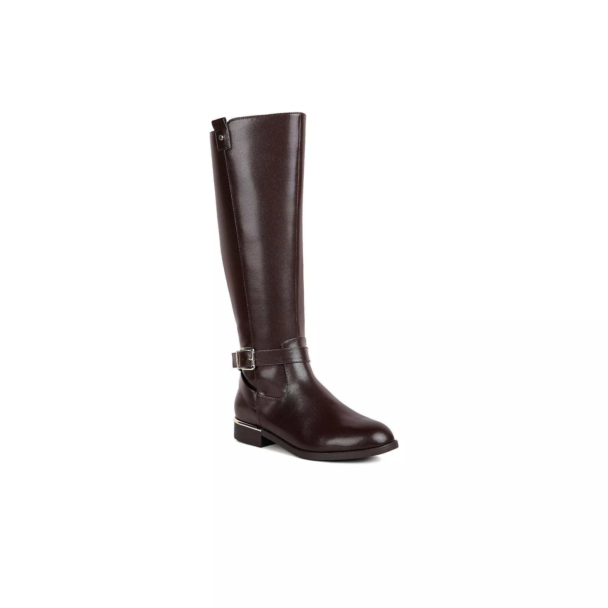 London Rag Renny Women's Riding Boots, Size: 10, Brown Product Image