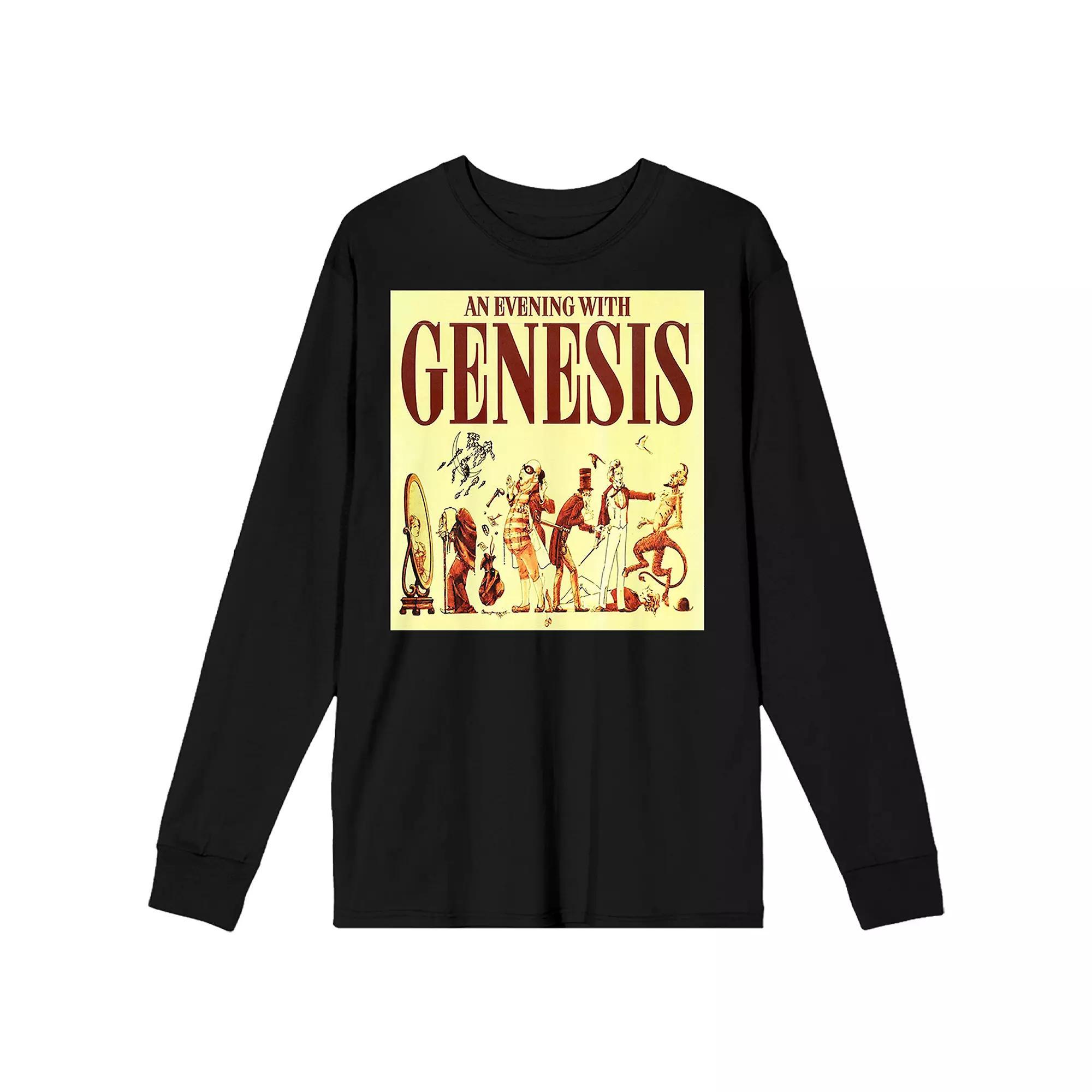 Men's An Evening With Genesis Belkin Productions Long Sleeve Tee, Size: Small, Black Product Image
