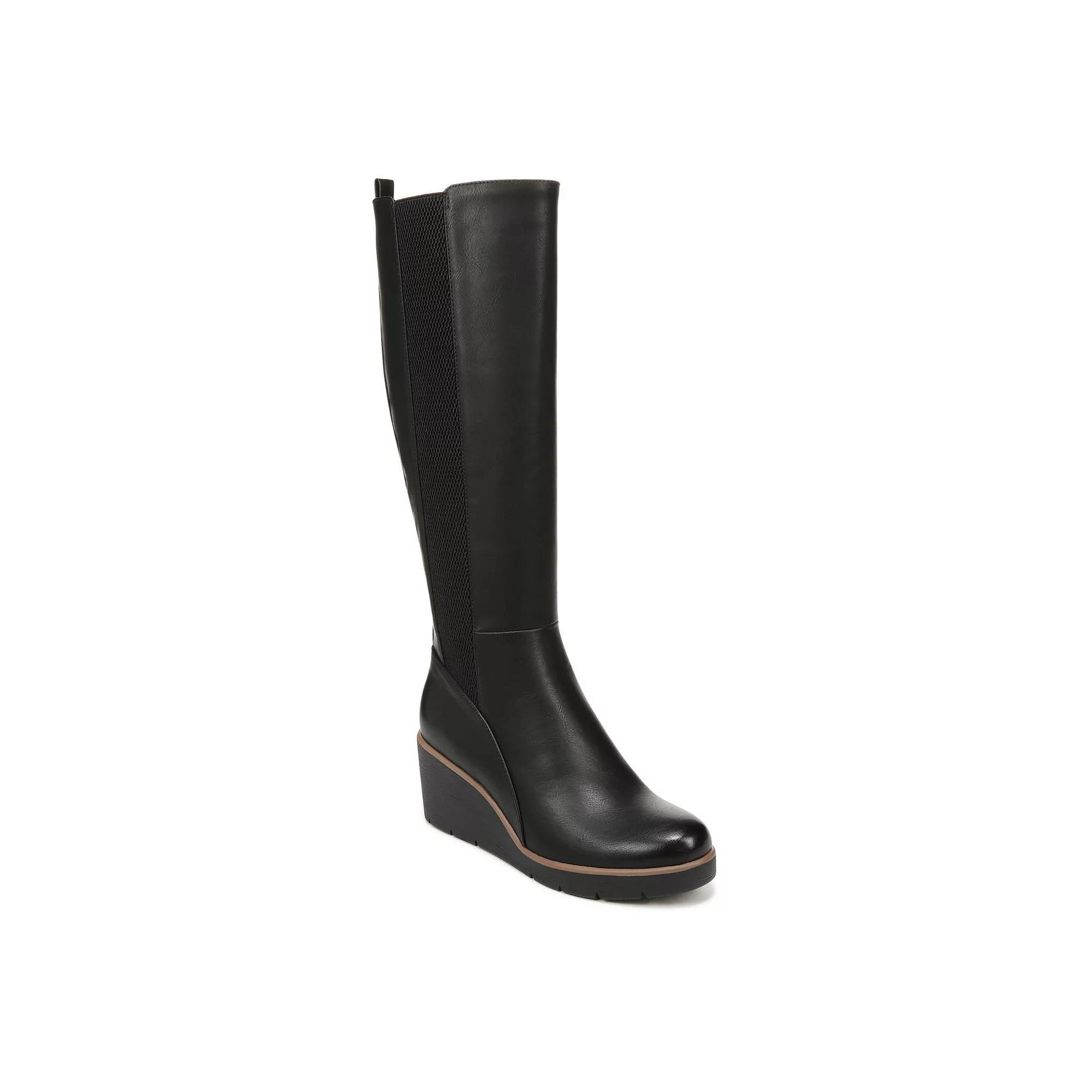SOUL Naturalizer Adrian Women's Tall Wedge Boots, Size: 9.5, Black Product Image