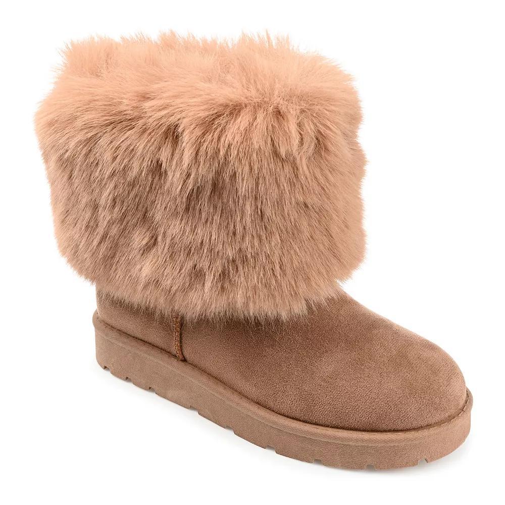 Journee Shanay Tru Comfort Foam Womens Faux-Fur Winter Boots Product Image