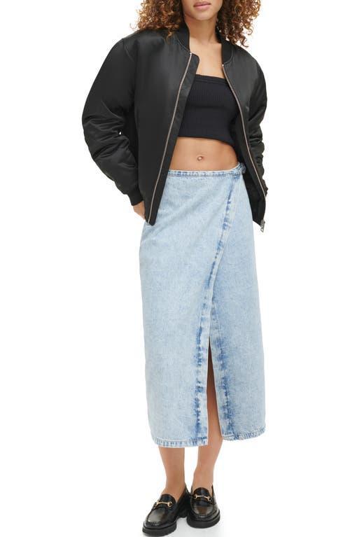 Levi's(r) Fashion Bomber with Ruching on Sleeves Women's Clothing Product Image