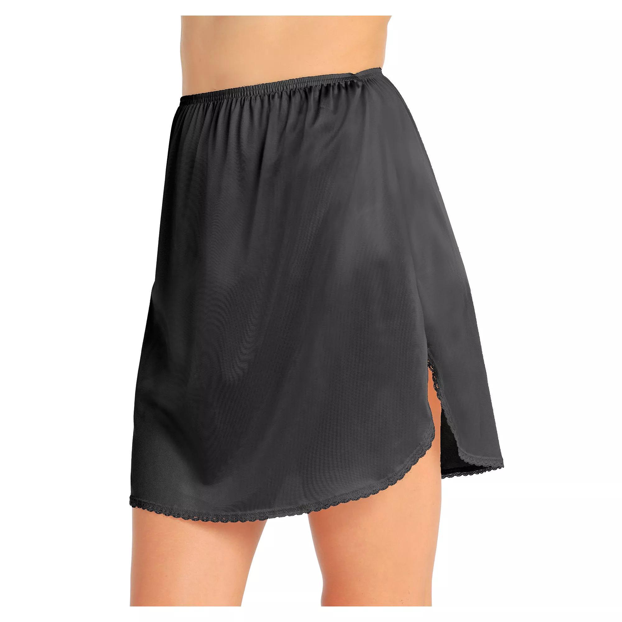 Vanity Fair Lingerie® Satin Glance™ Slit Pettislip - 20-in. - 11760, Women's, Size: XXLARGE 20, White Product Image