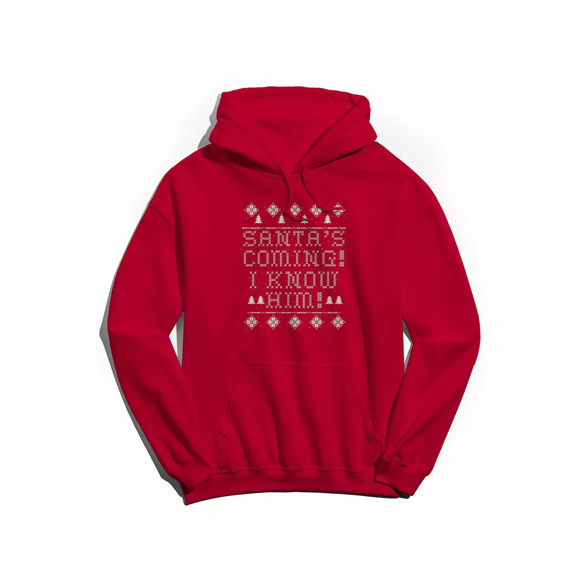 Men's Duke & Sons Sports Graphic Hoodie, Size: Small, Navy Orange Product Image