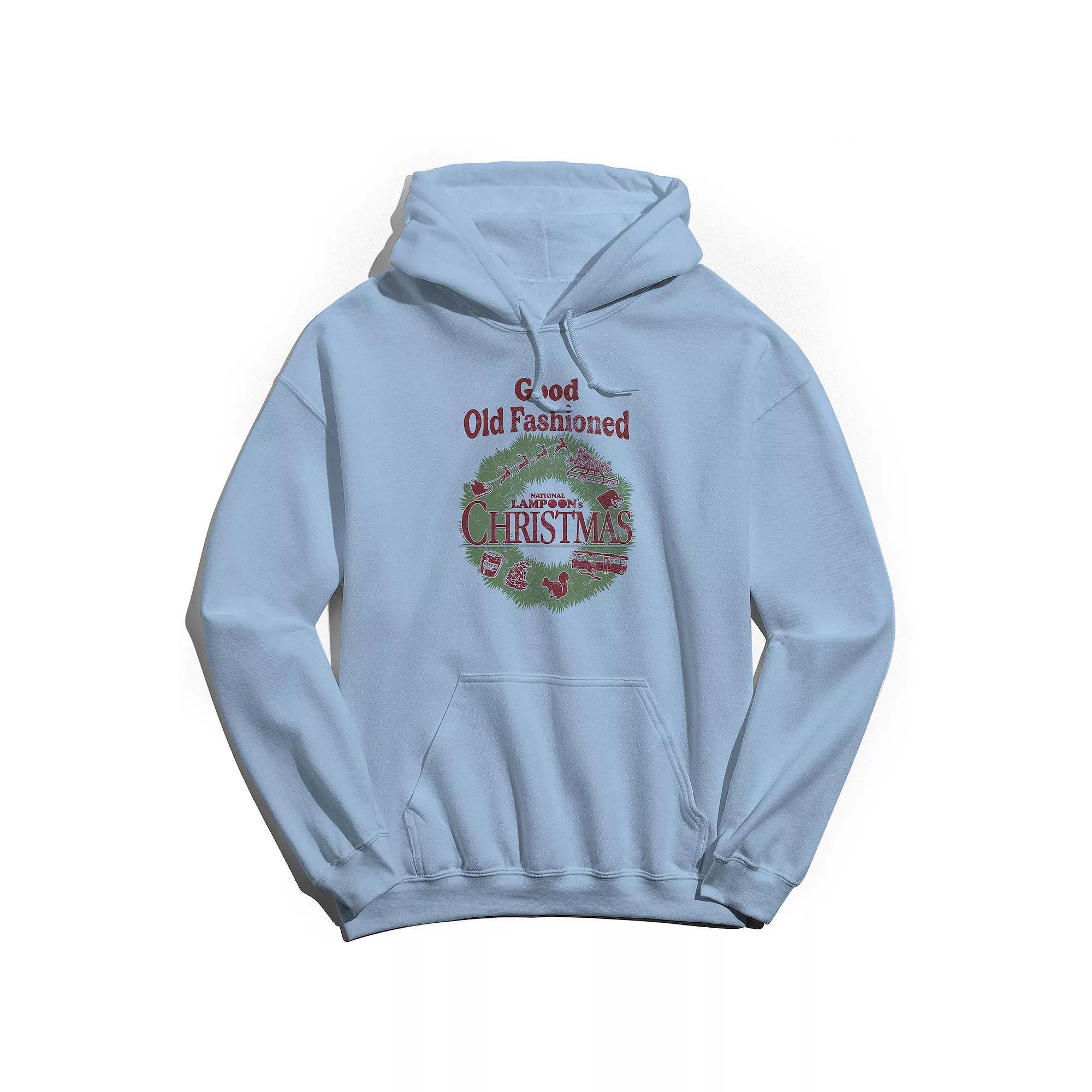 Men's Hoildays at the Farm Hoodie, Women's, Size: Large, Light Blue Product Image