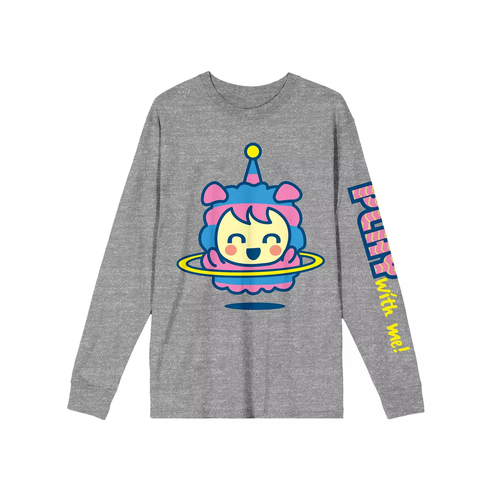 Juniors Tamagotchi Sheep Play With Me Long Sleeve Graphic Tee, Womens Product Image