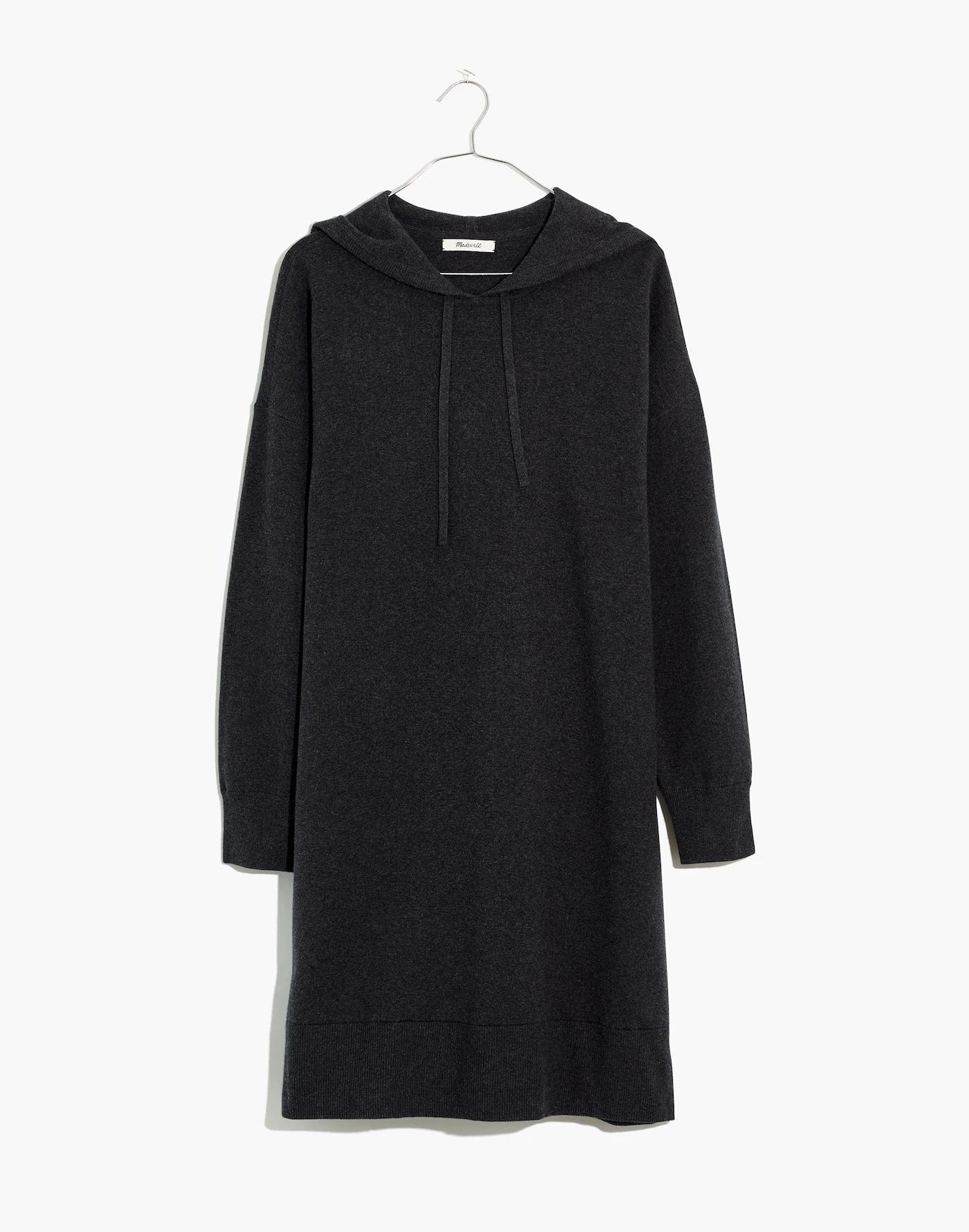 Hoodie Sweater Dress Product Image