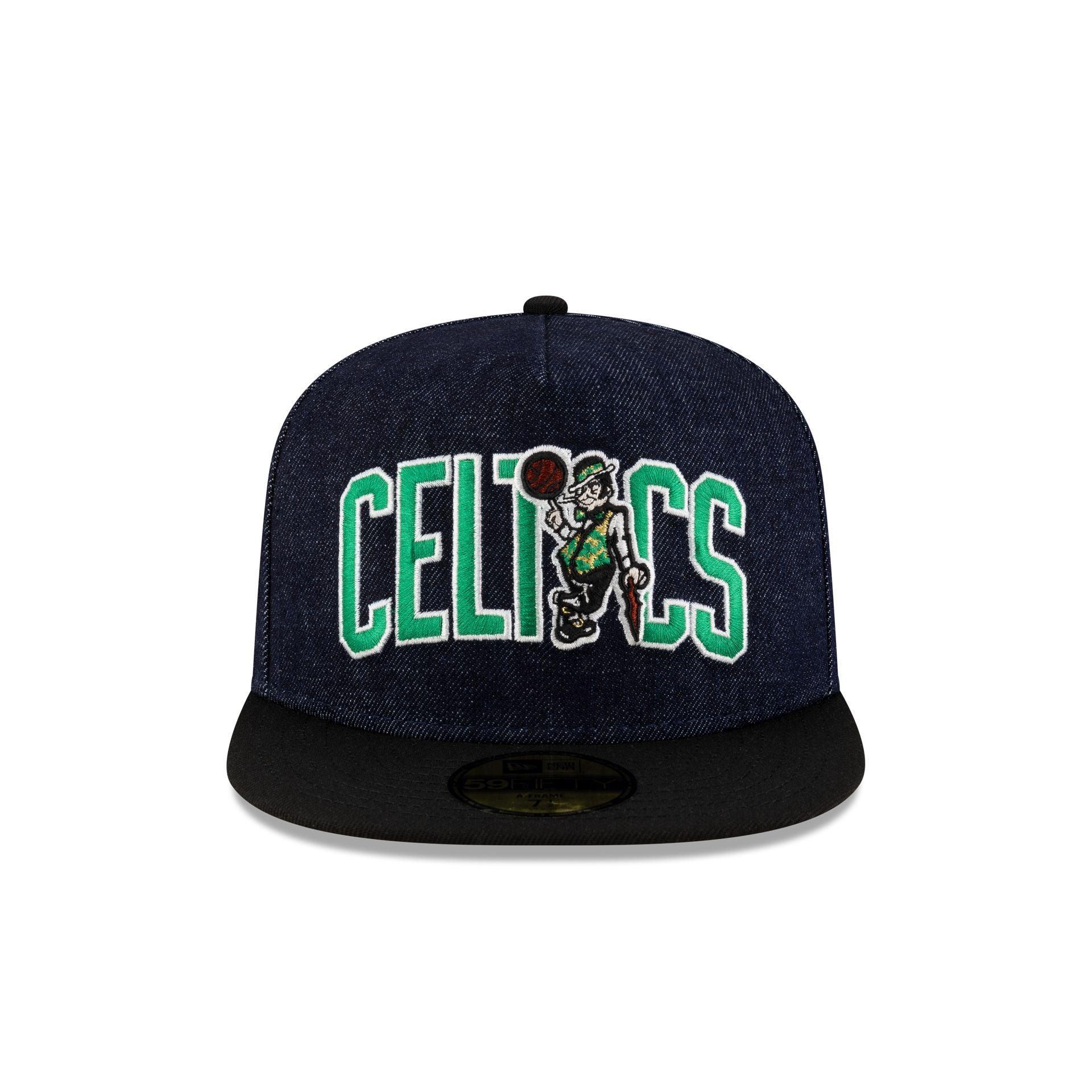 Golden State Warriors Navy Denim 59FIFTY A-Frame Fitted Hat Male Product Image