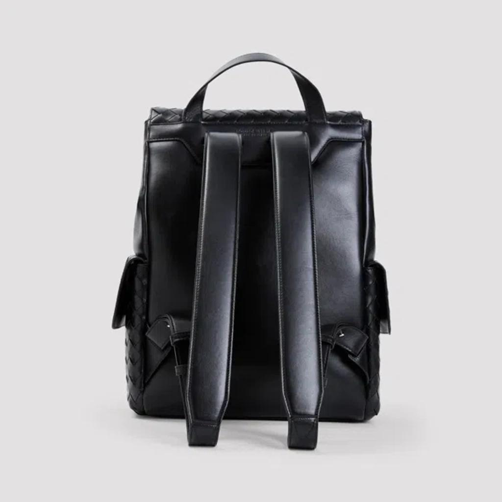 BOTTEGA VENETA Men's Back-to-school Backpack In Black Product Image