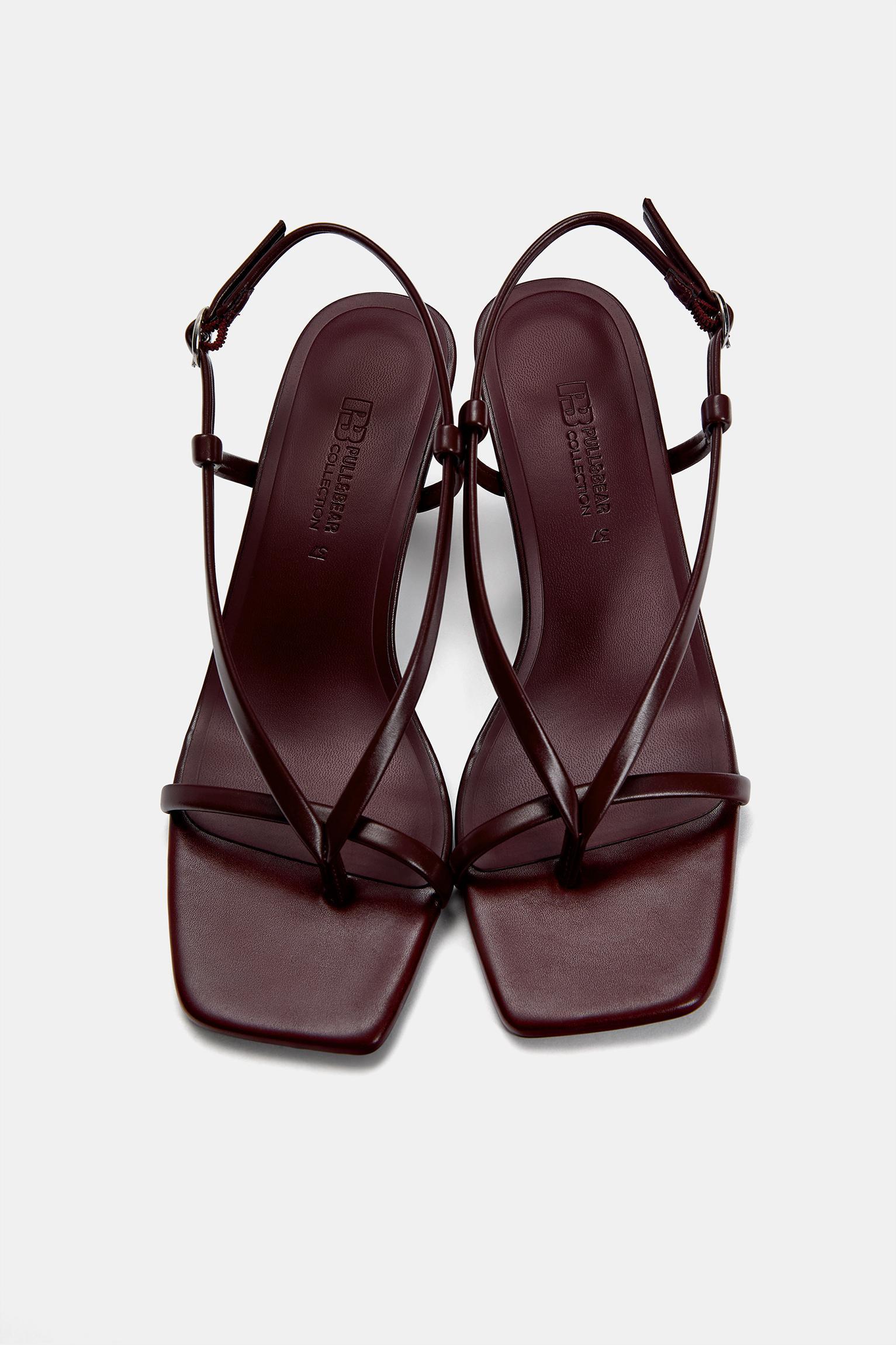 Strappy heeled sandals Product Image