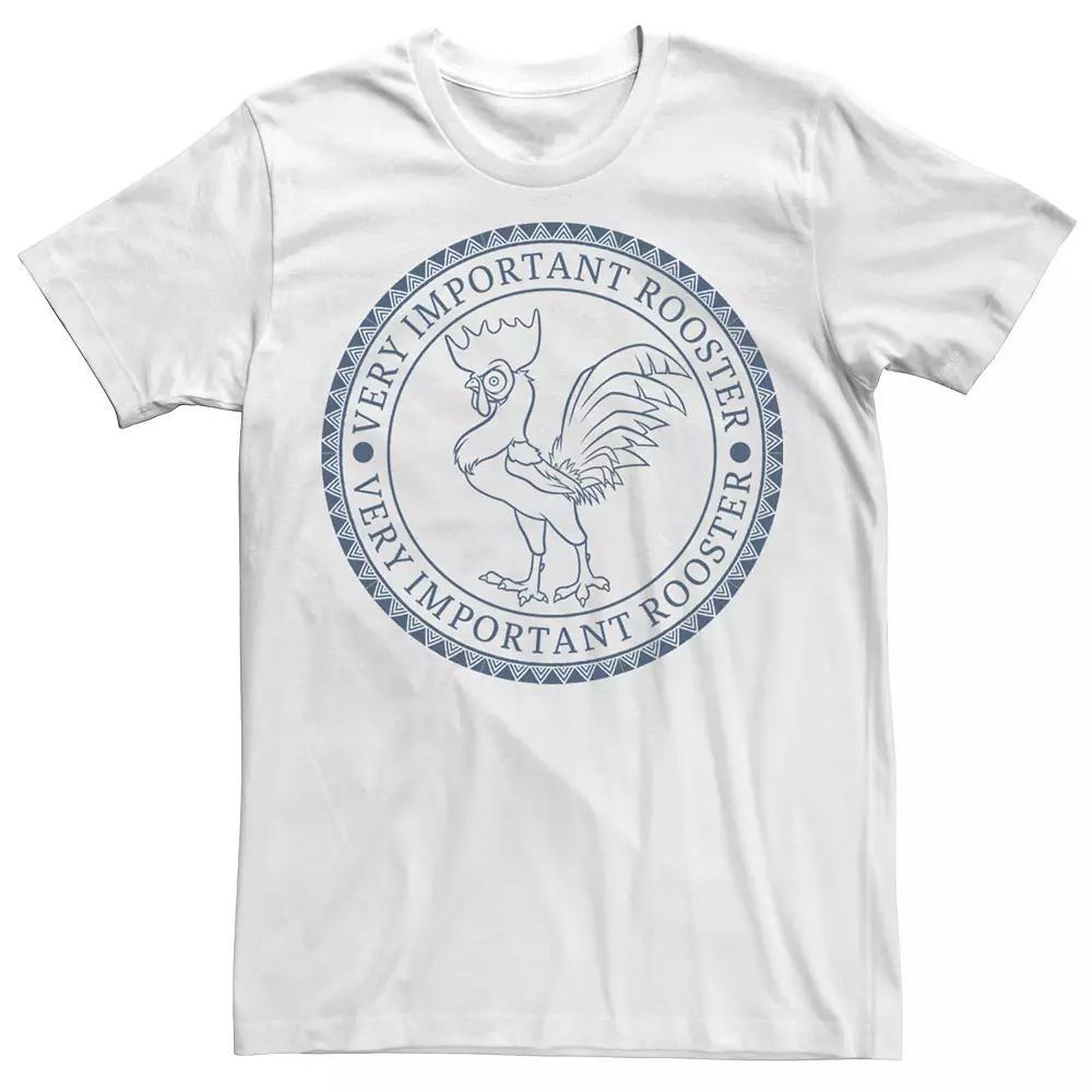 Disney's Moana Hei Hei Very Important Rooster Men's Tee, Size: XXL, White Product Image