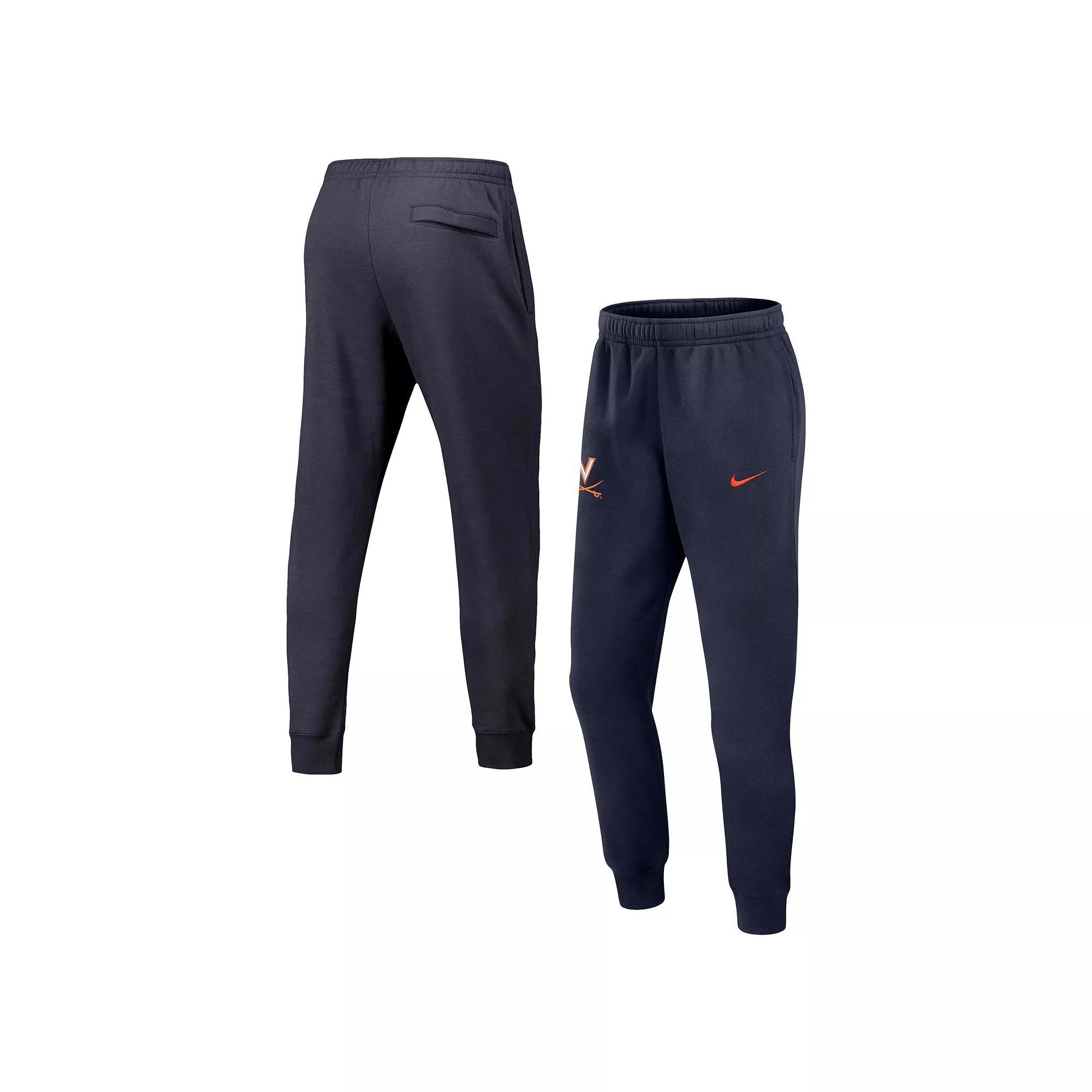 Men's Nike Anthracite Virginia Tech Hokies Club Fleece Pants, Size: 3XL, Grey Product Image