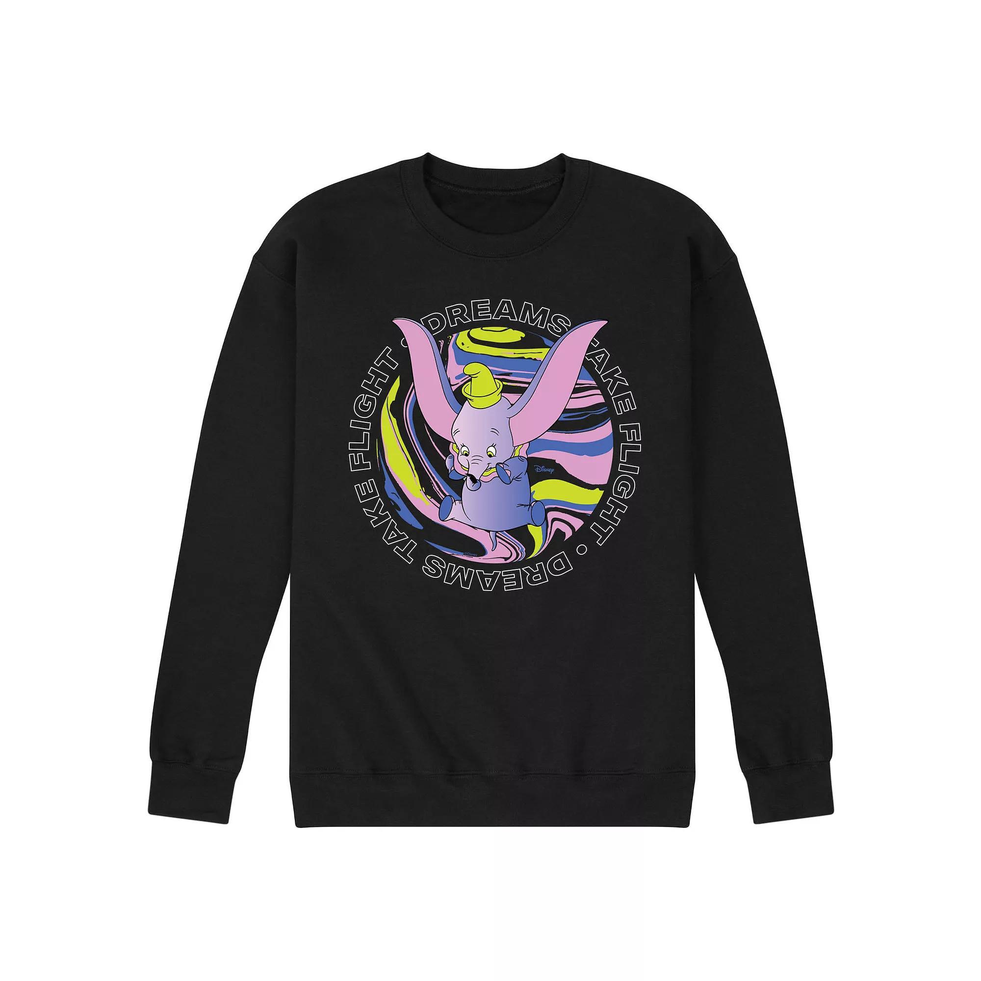 Disneys Dumbo Mens Dreams Take Flight Fleece Sweatshirt Product Image