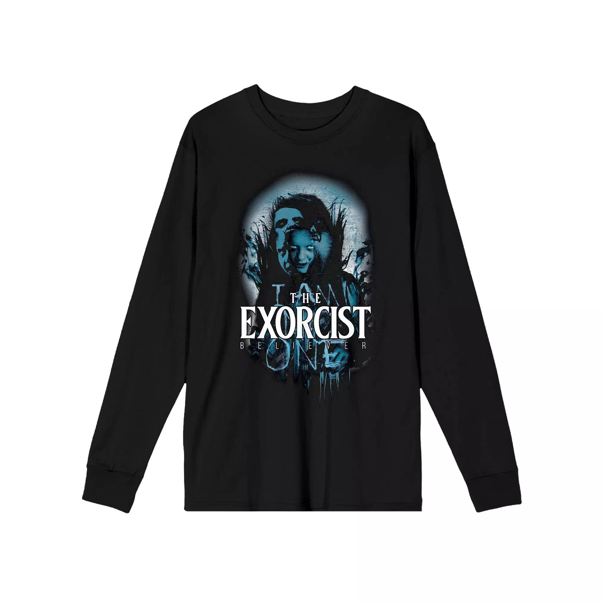 Men's The Exorcist Believer Long Sleeve Tee, Size: Medium, Black Product Image