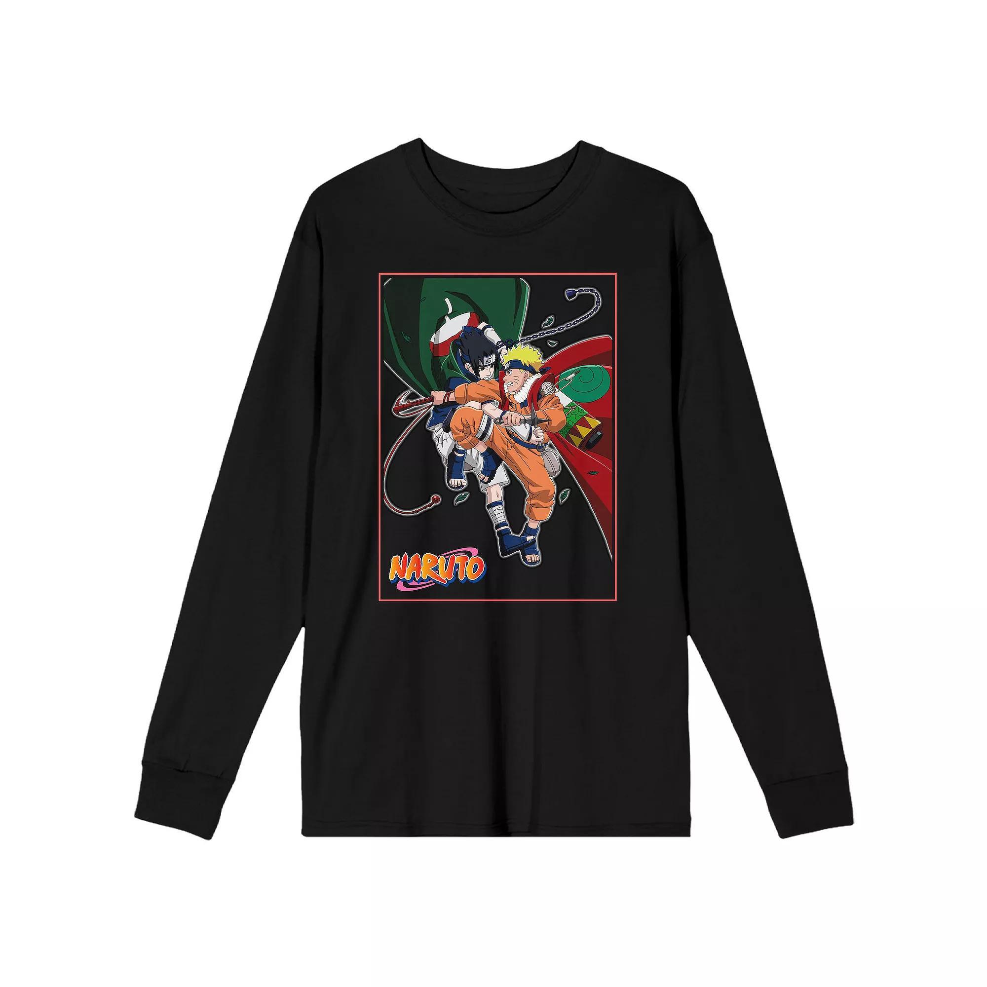 Men's Naruto Classic Naruto Tee, Size: XL, Black Product Image
