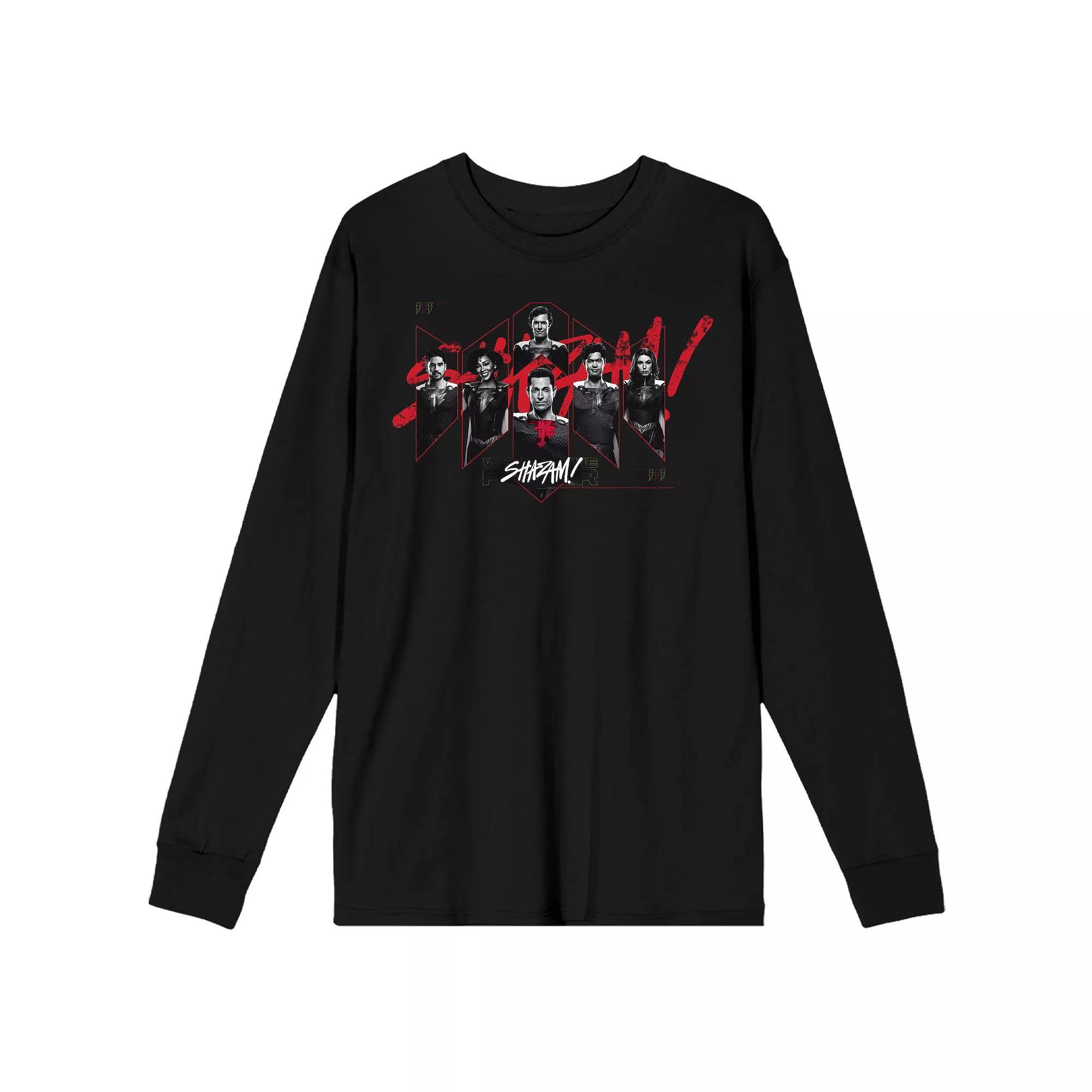 Men's House of the Dragon Gold Long Sleeve Tee, Size: Small, Black Product Image