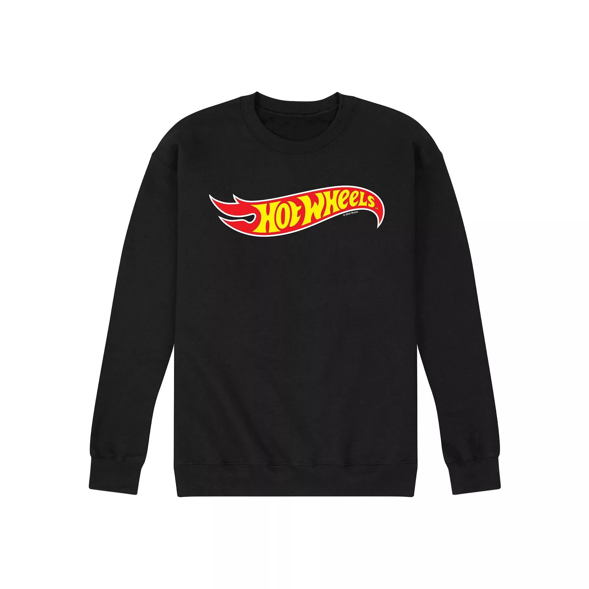 Mens Hot Wheels Logo Graphic Sweatshirt Product Image