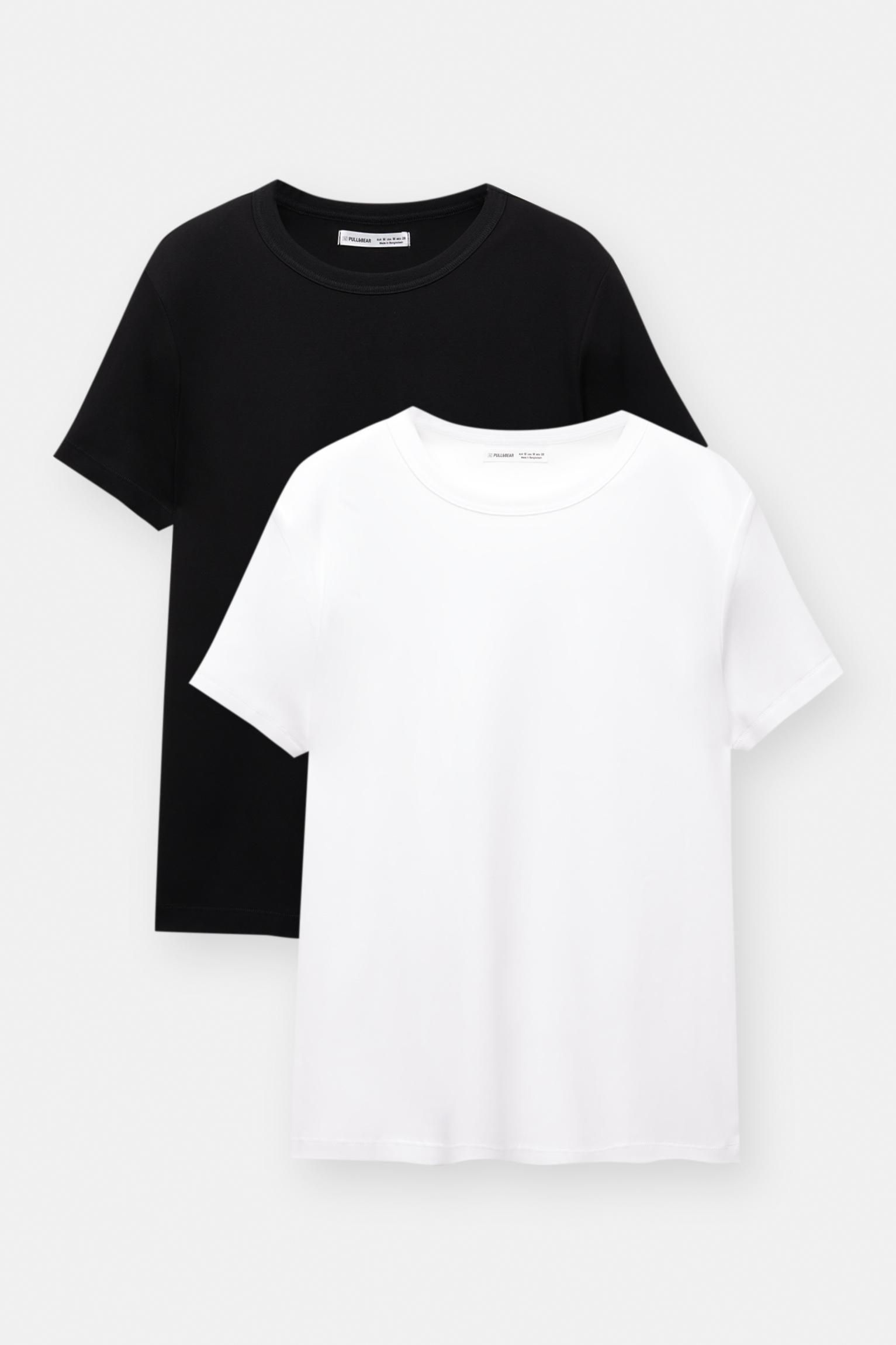 Pack of 2 short sleeve T-shirts. Product Image