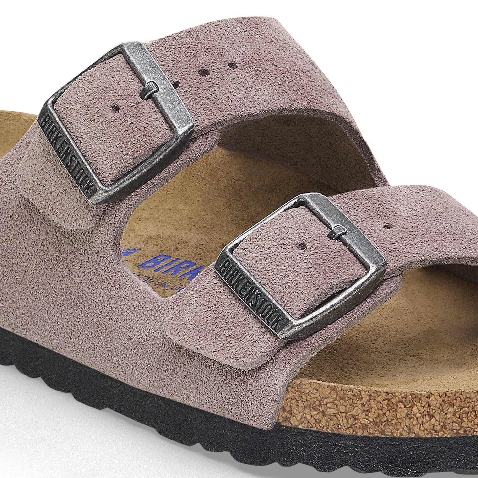 Arizona Soft Footbed Suede Leather Faded Purple Product Image