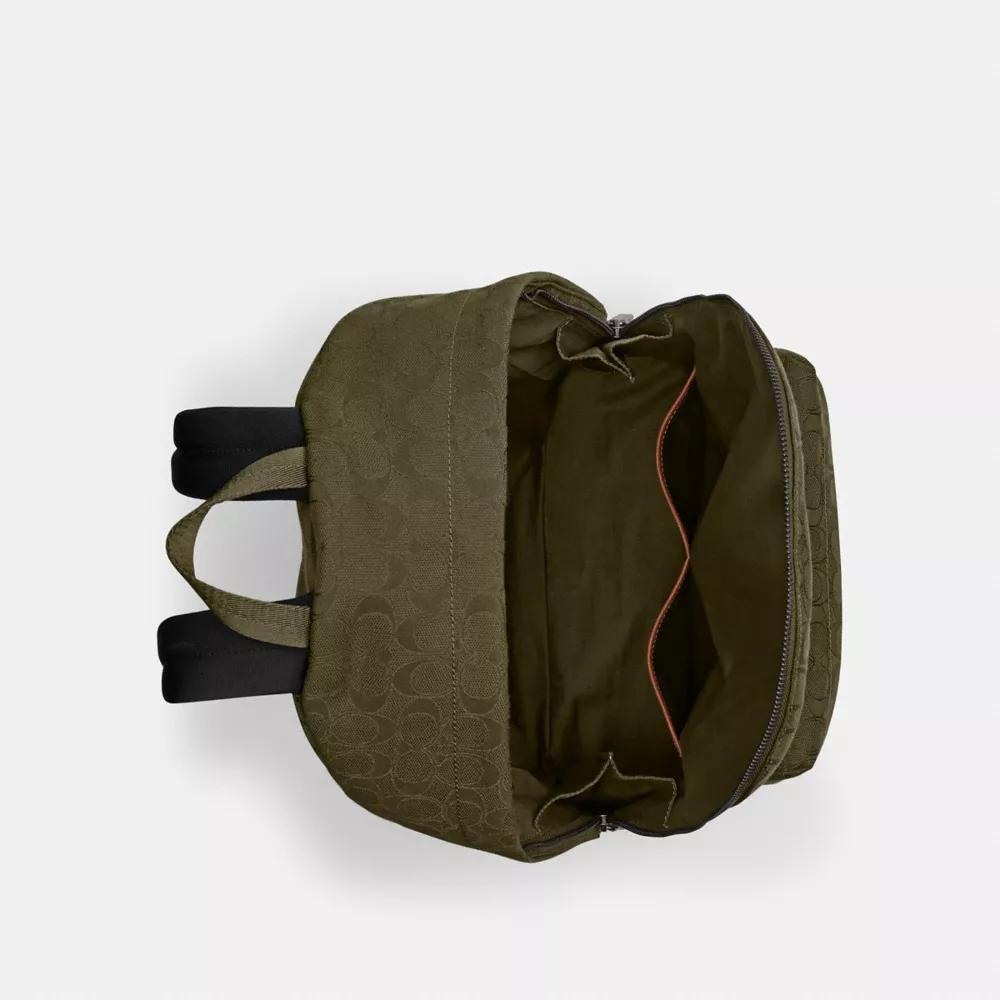 Hall Backpack In Signature Jacquard Product Image