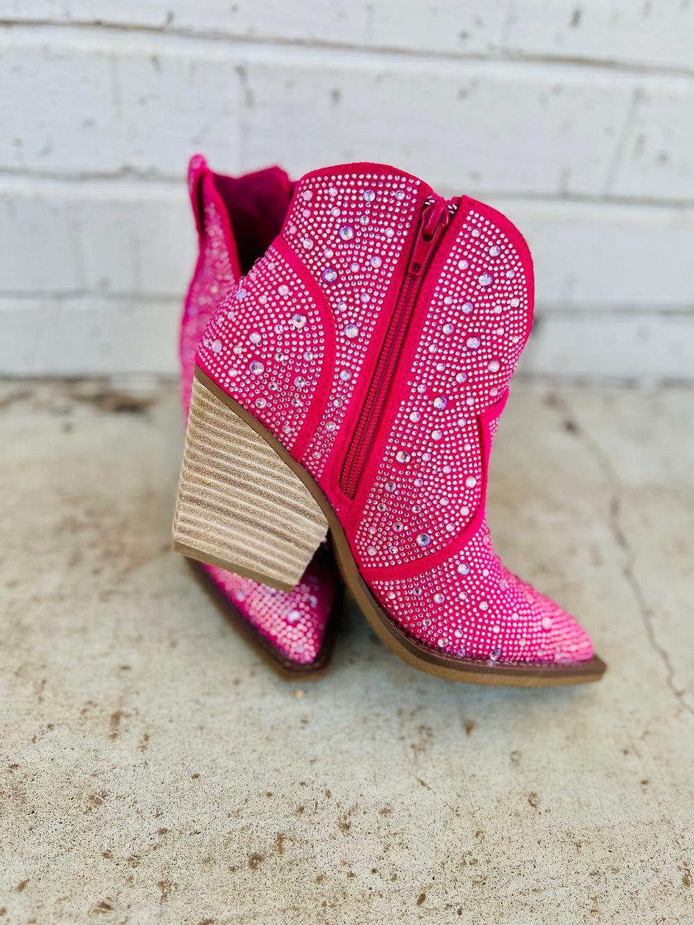 Leg Up Pink Booties* Product Image
