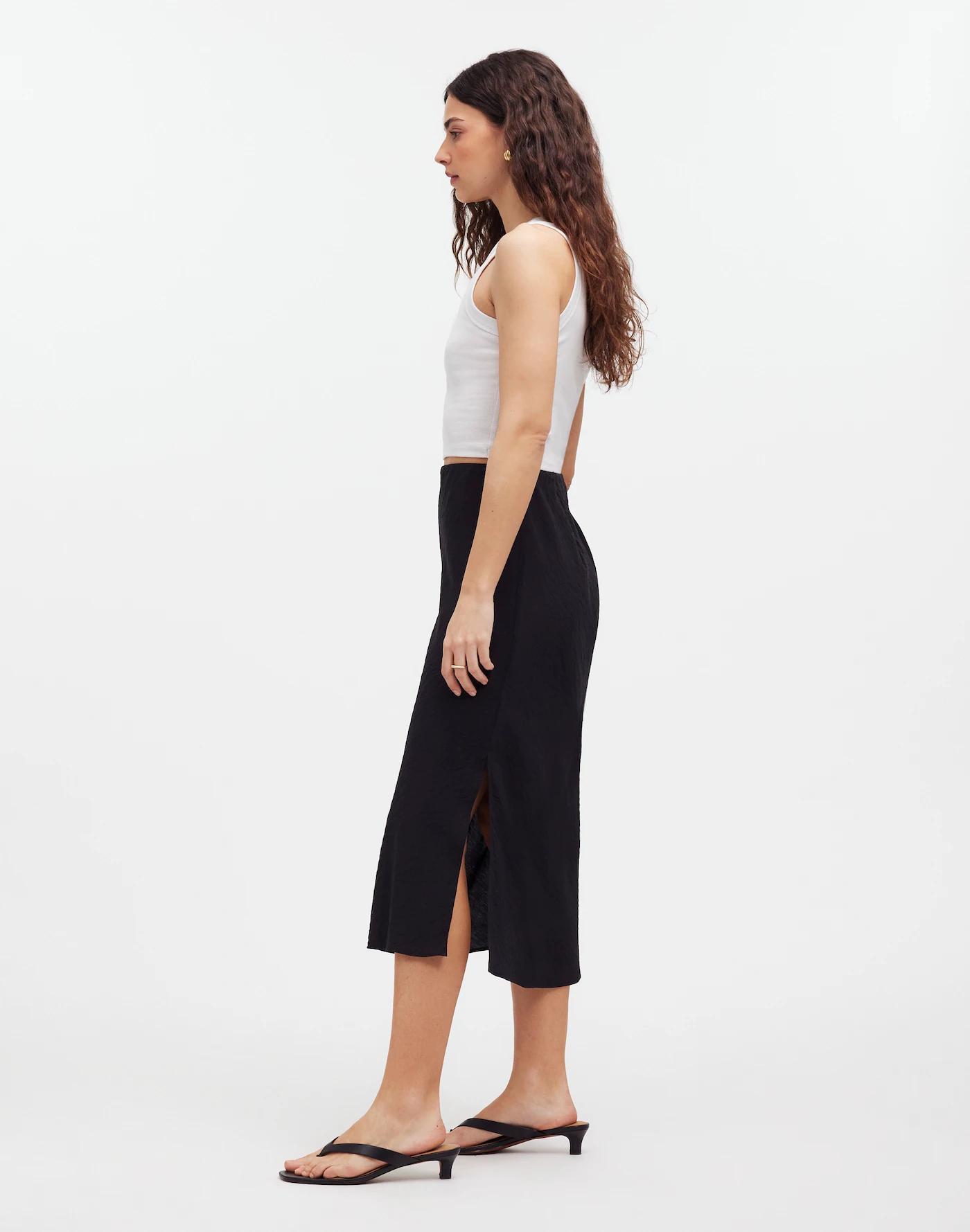 The Layton Midi Slip Skirt Product Image