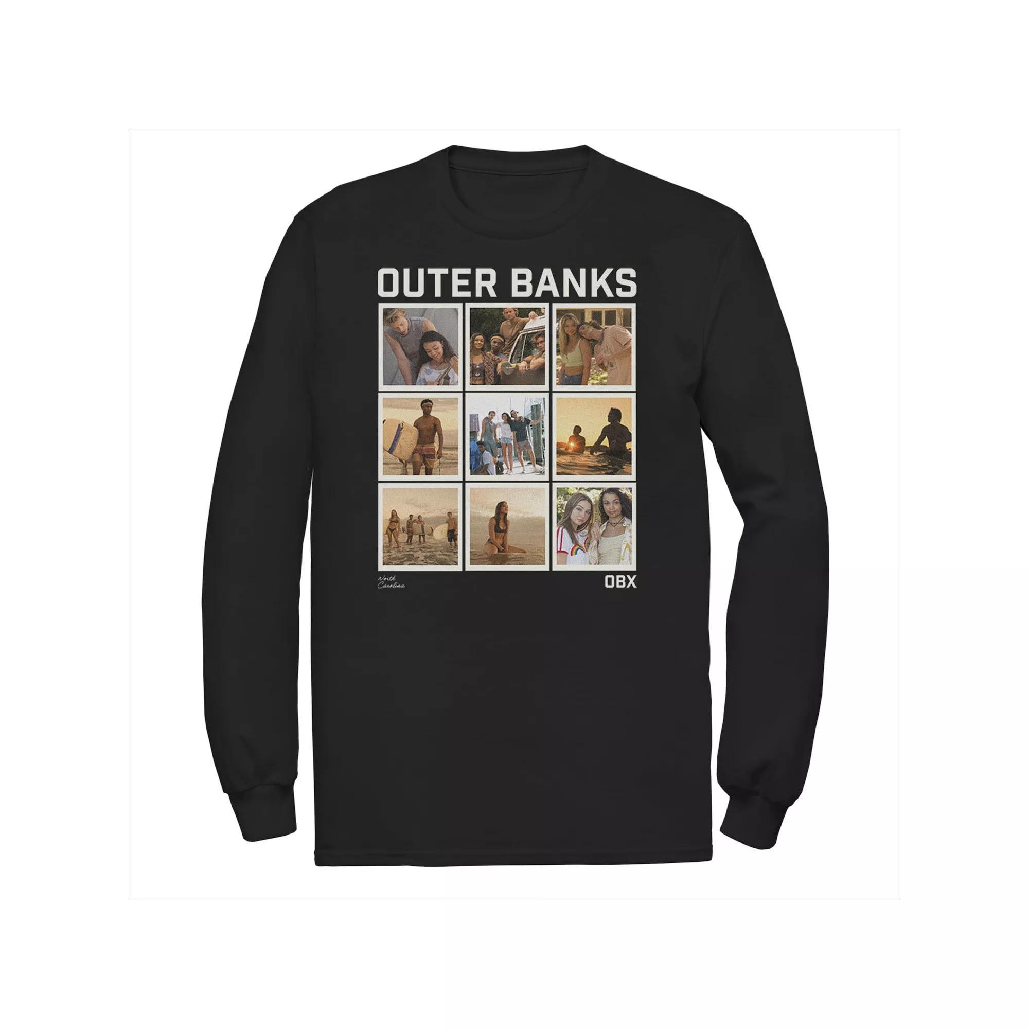 Big & Tall Outer Banks Portrait Panels Tee, Men's, Size: 3XL, Black Product Image