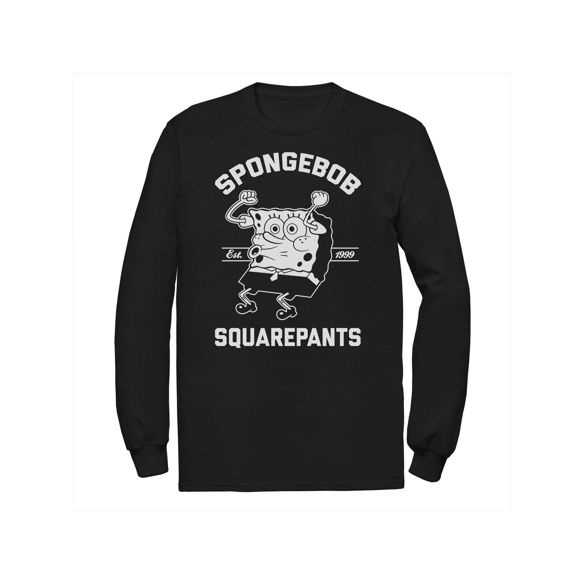 Men's Nickelodeon SpongeBob SquarePants Excited Established 99 Tee, Size: 3XL, Black Product Image