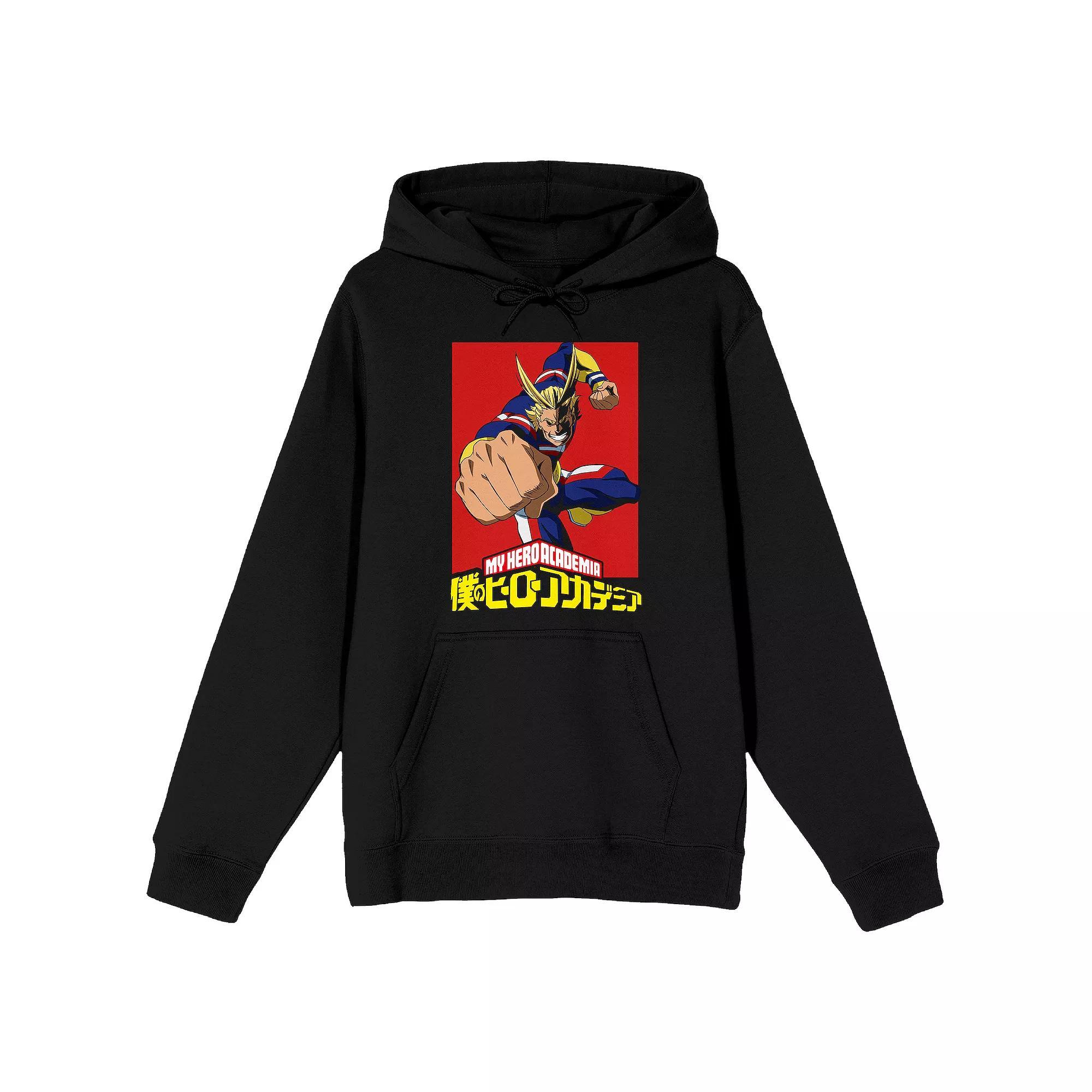 Men's My Hero Academia Anime Hoodie, Size: XXL, Black Product Image