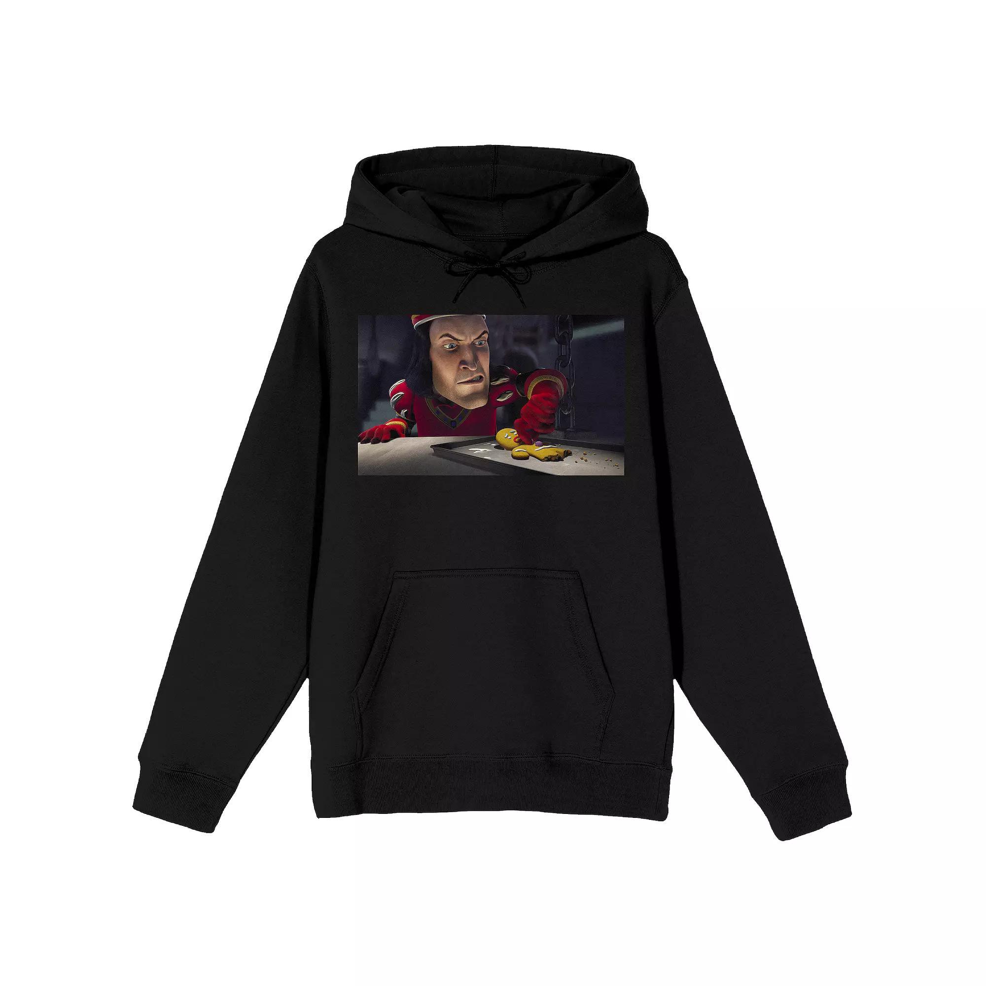 Men's Shrek Lord Farquaad Graphic Hoodie, Size: Medium, Black Product Image