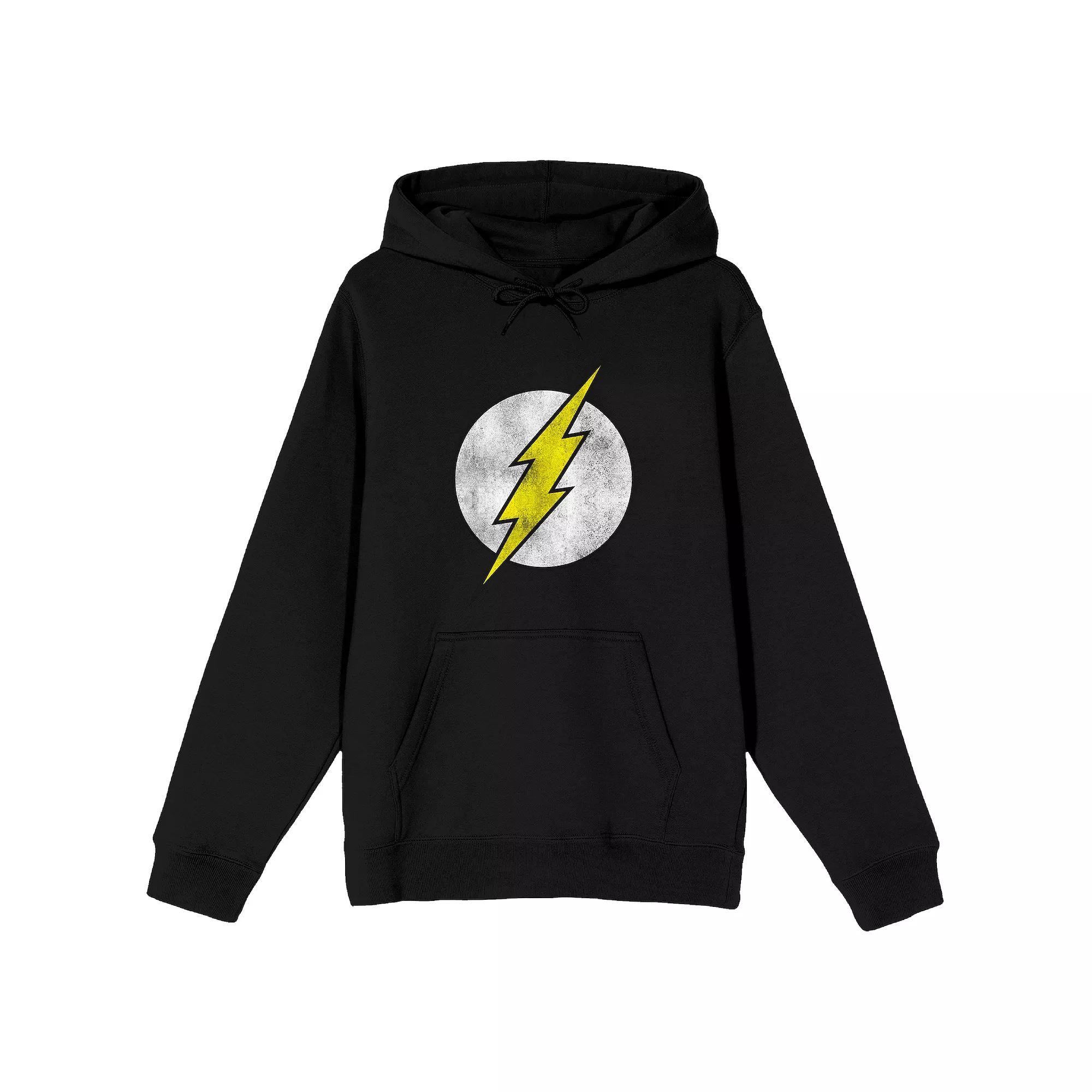 Men's Flash Logo Hoodie, Size: XXL, Black Product Image
