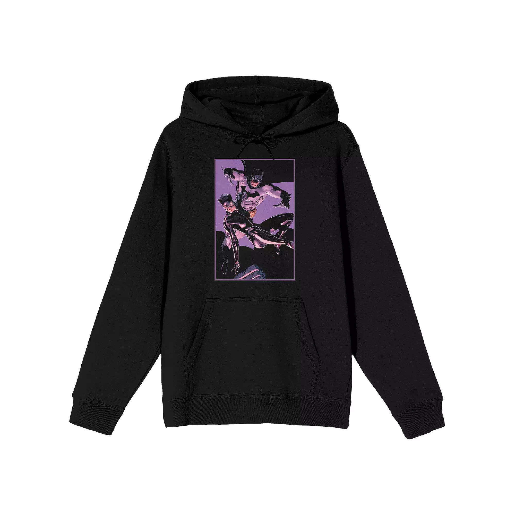 Men's DC Comics Batman Hoodie, Size: XXL, Black Product Image