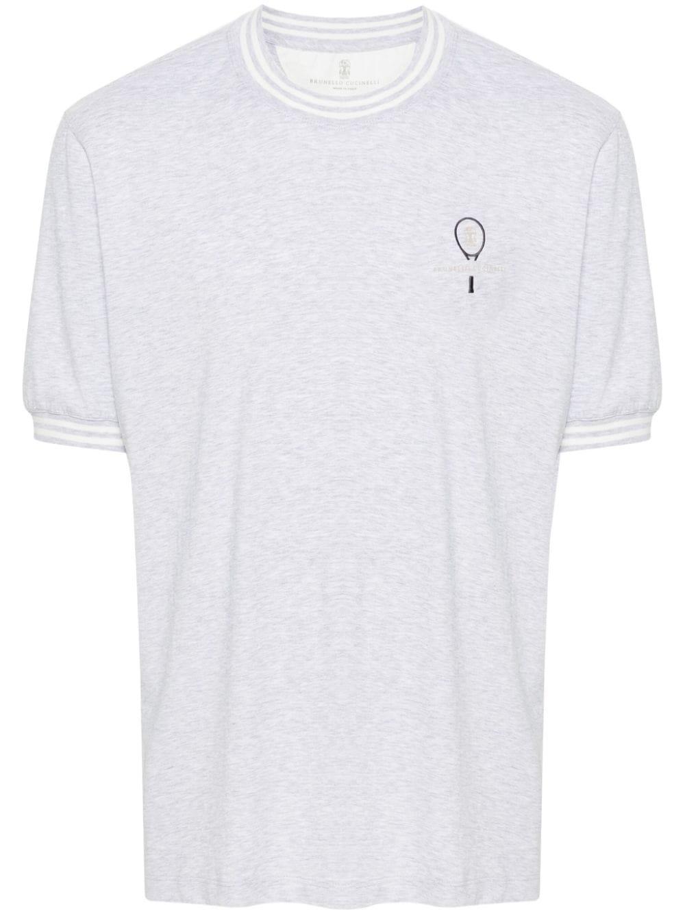 Calvin Klein Kids logo-print cotton T-shirt - Green Product Image